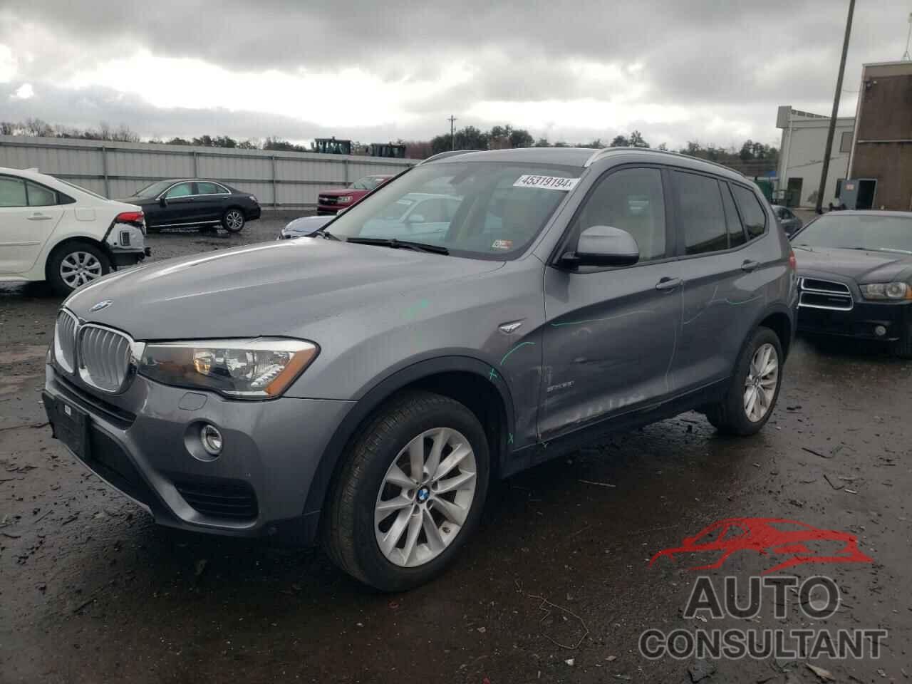 BMW X3 2016 - 5UXWZ7C55G0R32431