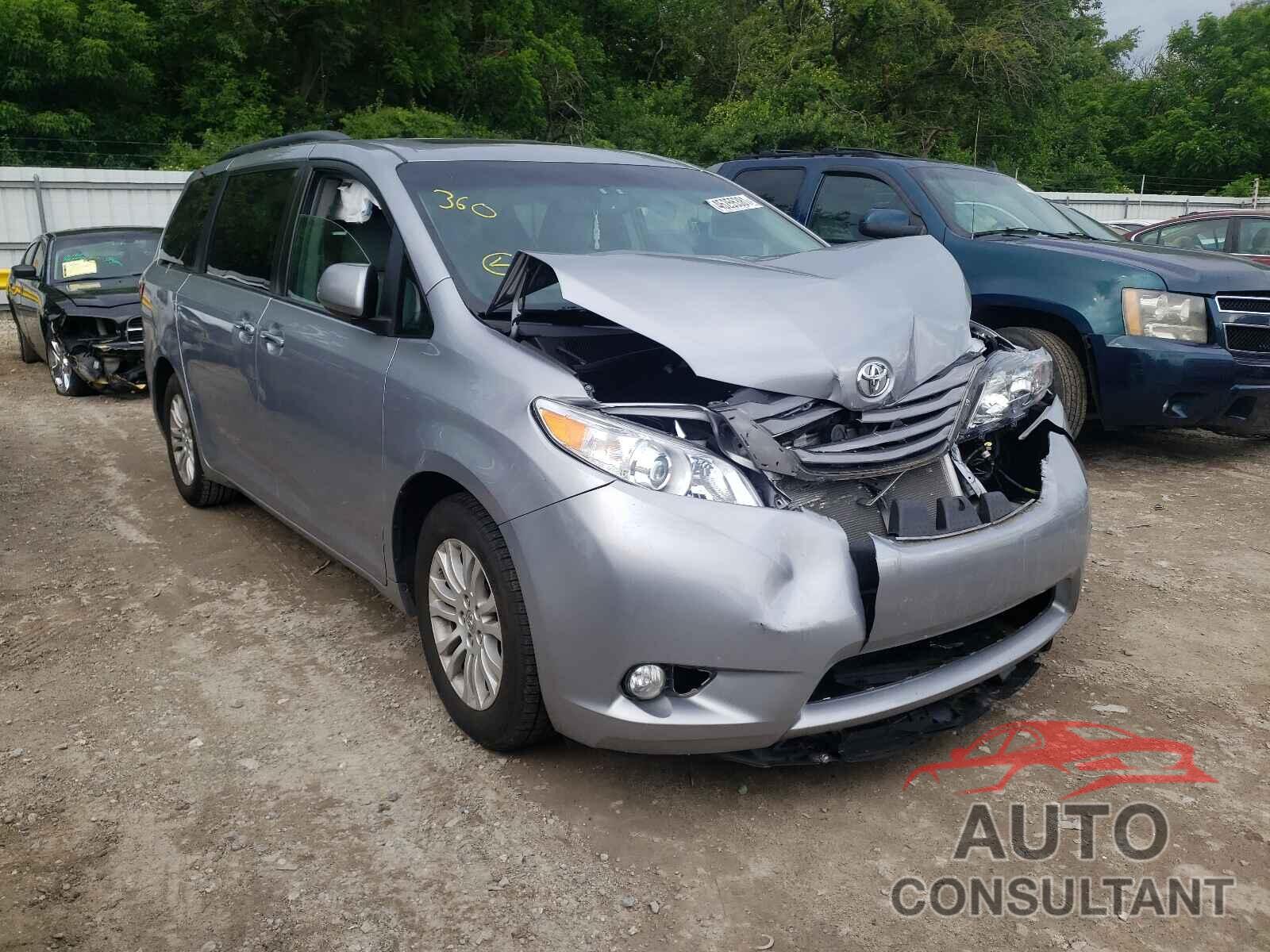 TOYOTA SIENNA 2017 - 5TDYZ3DC2HS780770