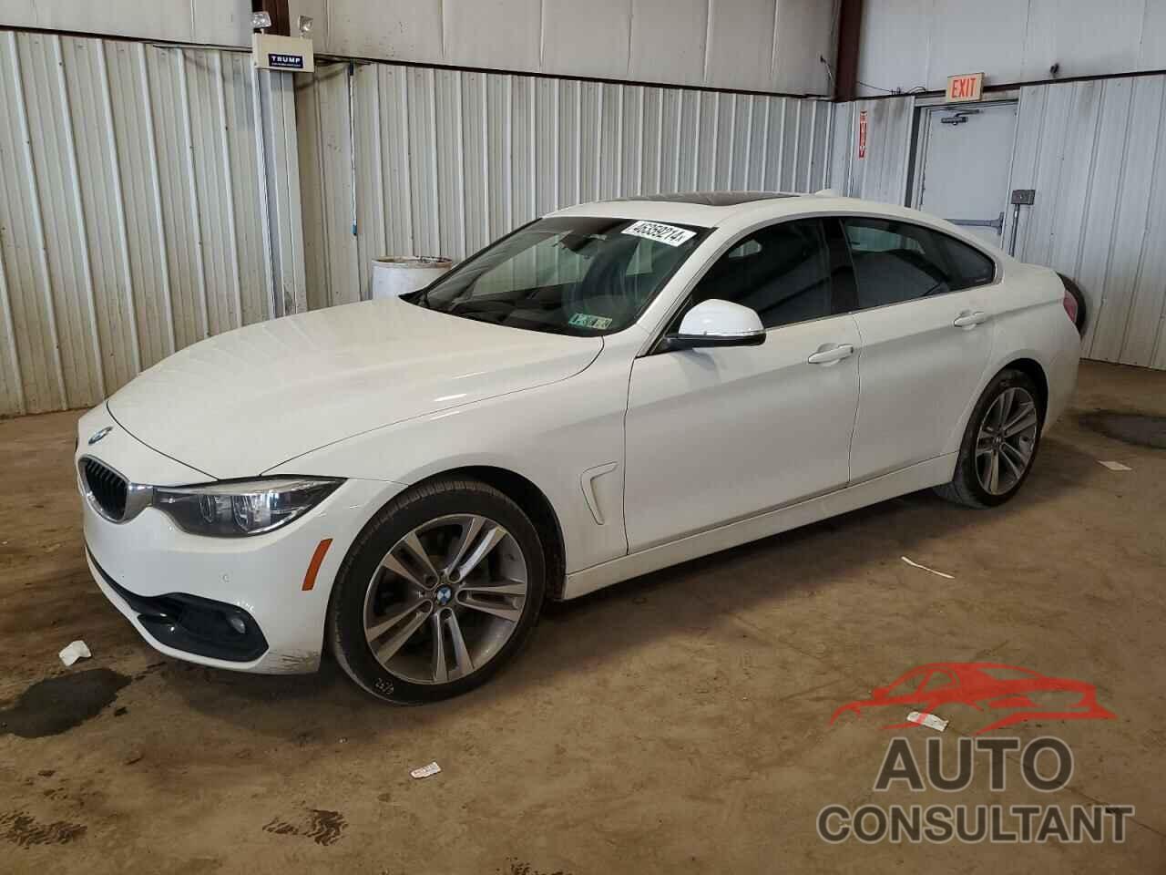 BMW 4 SERIES 2018 - WBA4J3C53JBL03641