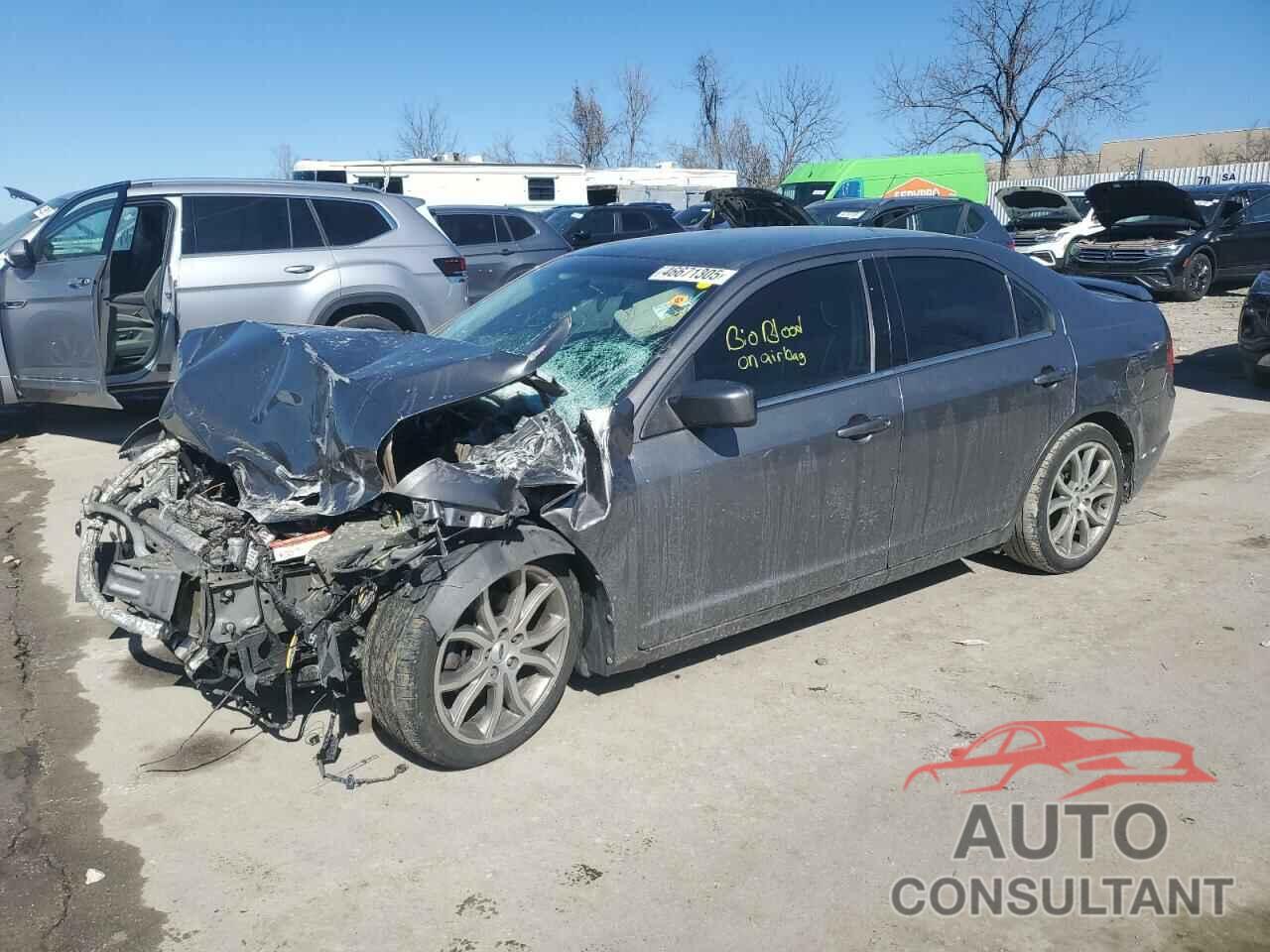 FORD FUSION 2012 - 3FAHP0HA3CR180449