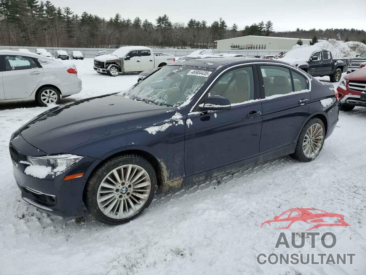 BMW 3 SERIES 2014 - WBA3B9C58EP458741