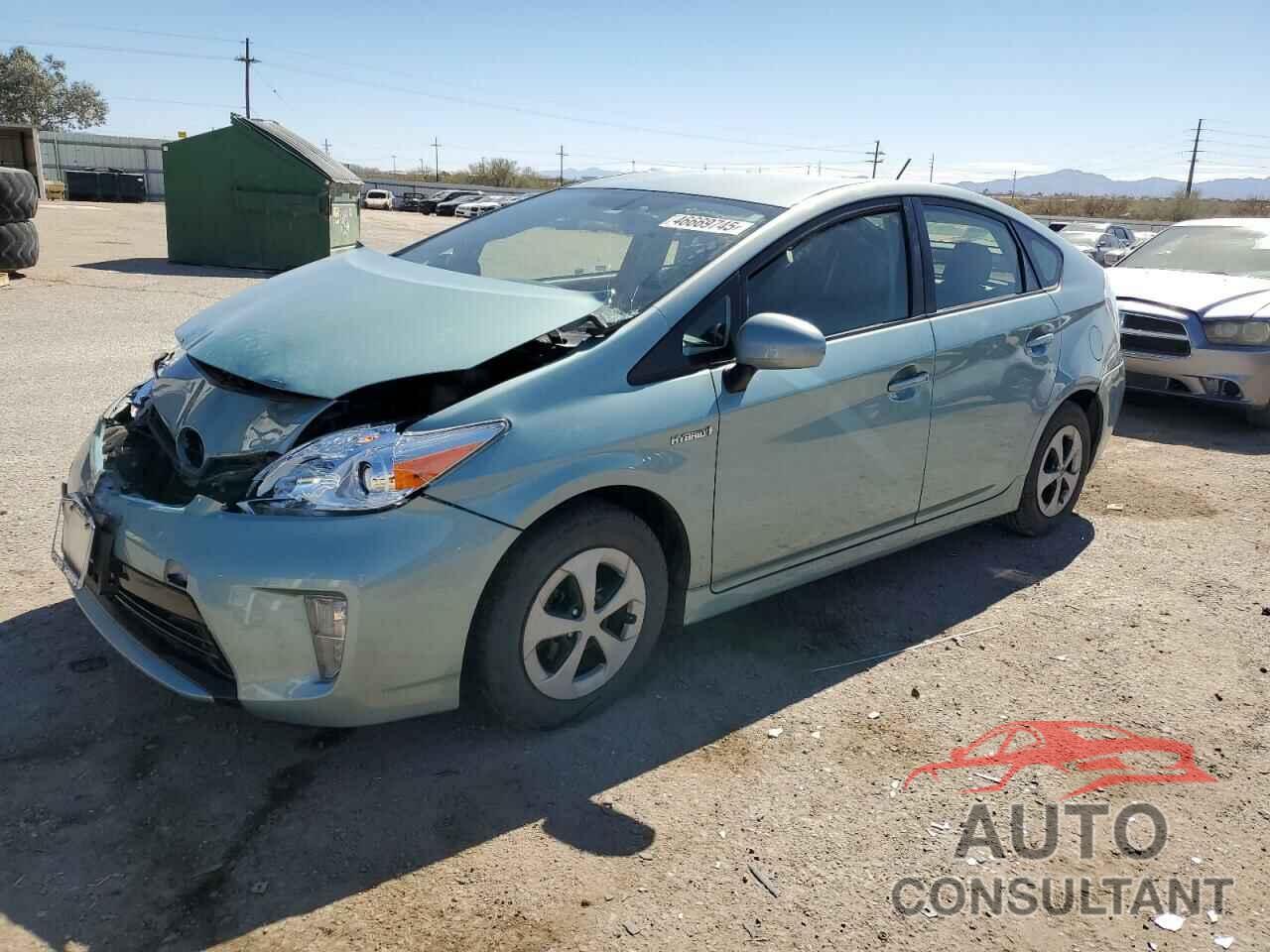 TOYOTA PRIUS 2014 - JTDKN3DU6E1736029