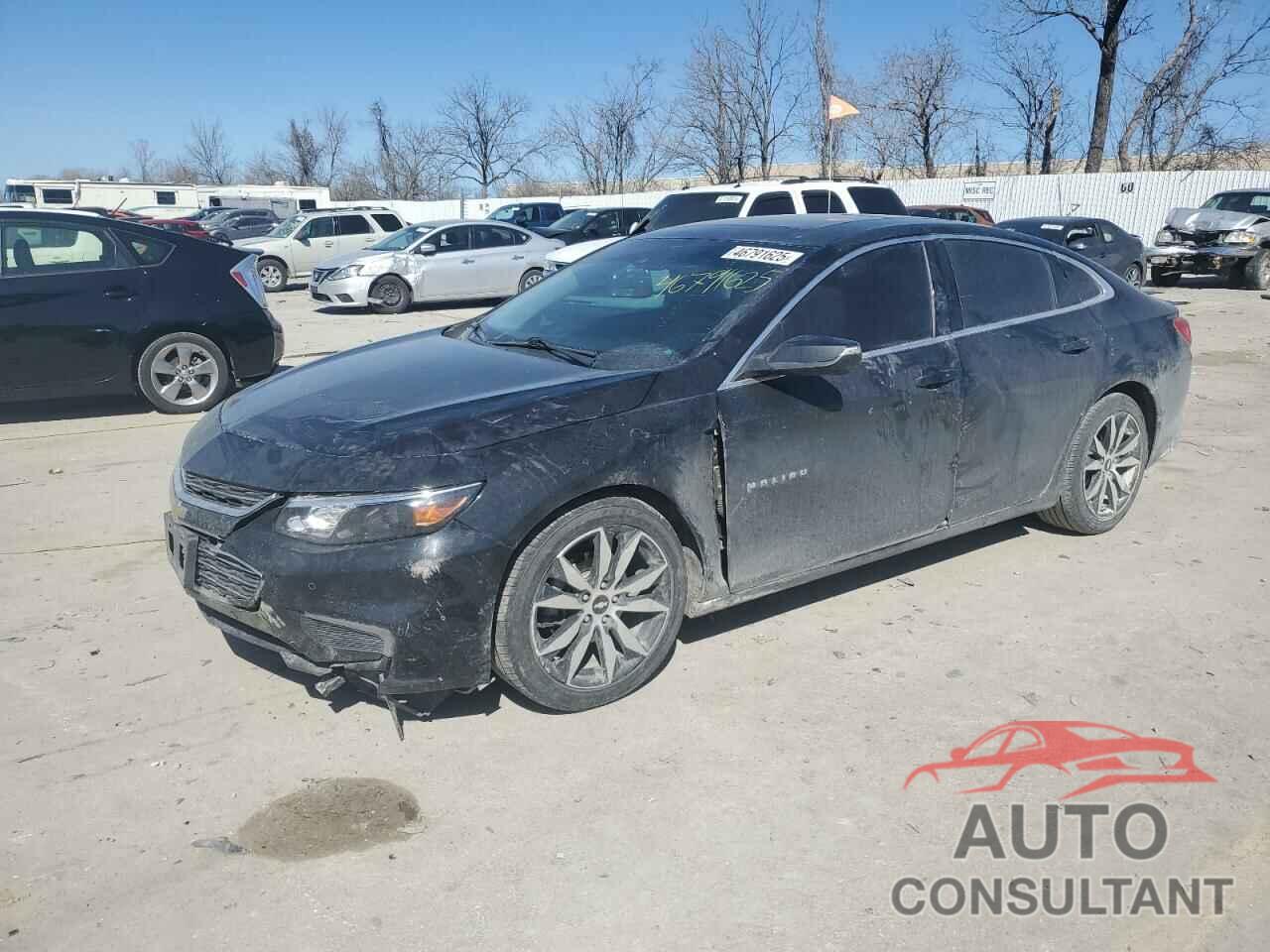 CHEVROLET MALIBU 2017 - 1G1ZE5ST4HF129034