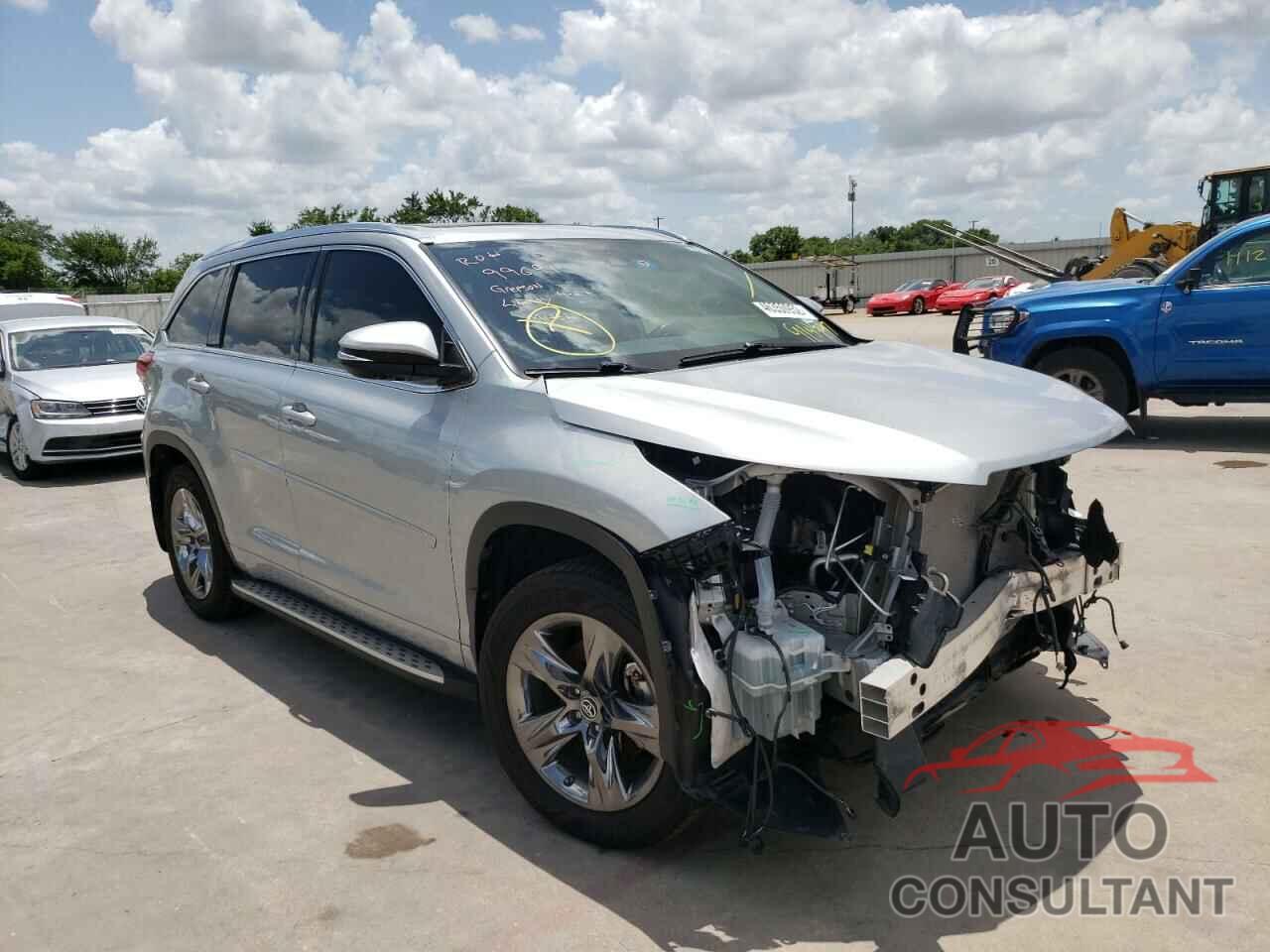 TOYOTA HIGHLANDER 2018 - 5TDDZRFH0JS914997
