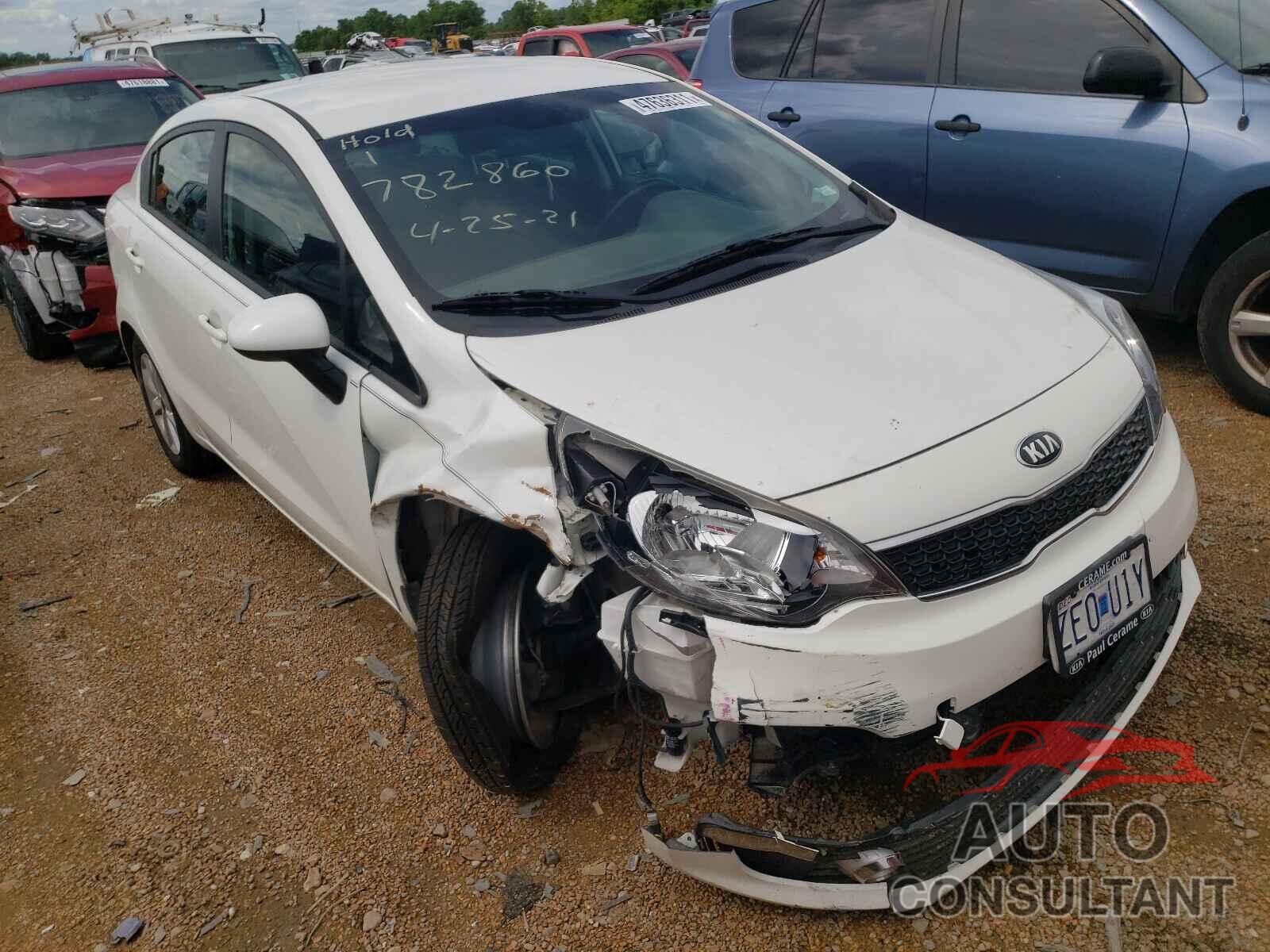 KIA RIO 2016 - KNADN4A30G6642998