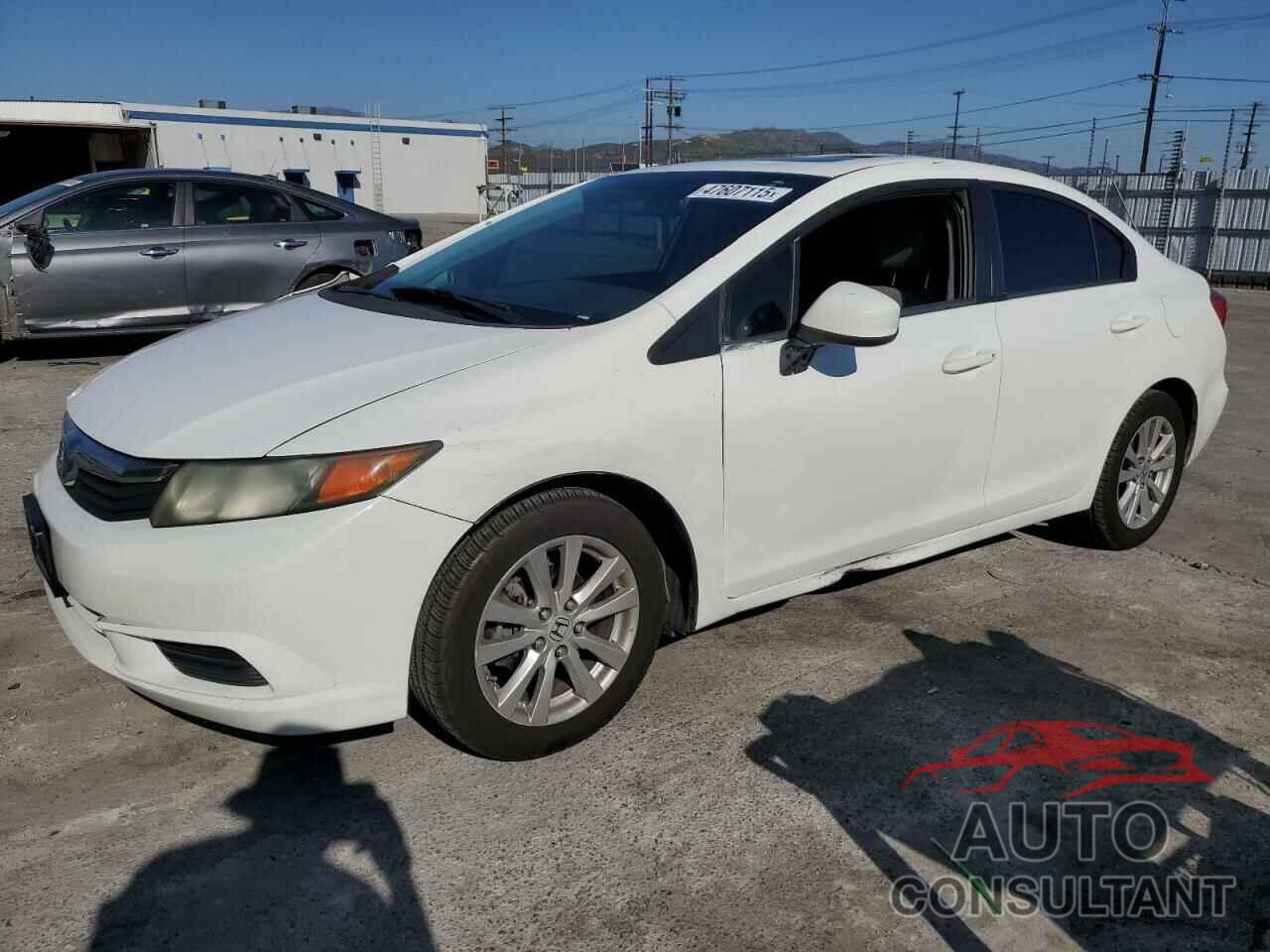 HONDA CIVIC 2012 - 19XFB2F94CE344772