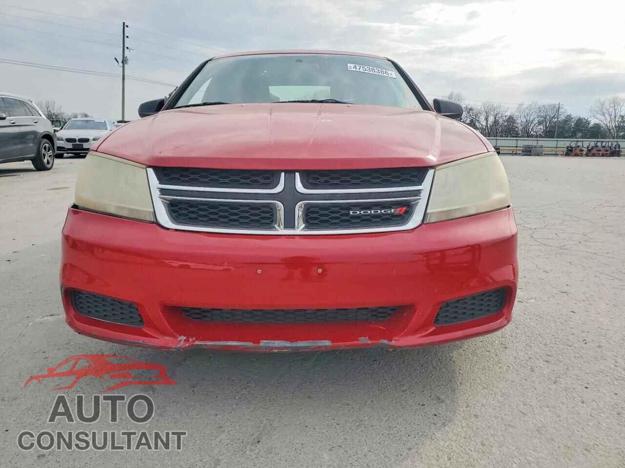DODGE AVENGER 2013 - 1C3CDZAB6DN665178