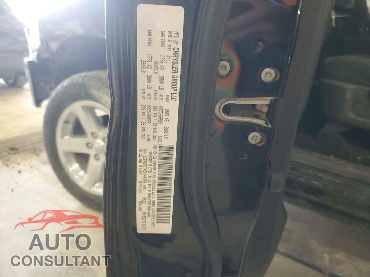 DODGE RAM 1500 2012 - 1C6RD7KTXCS144358