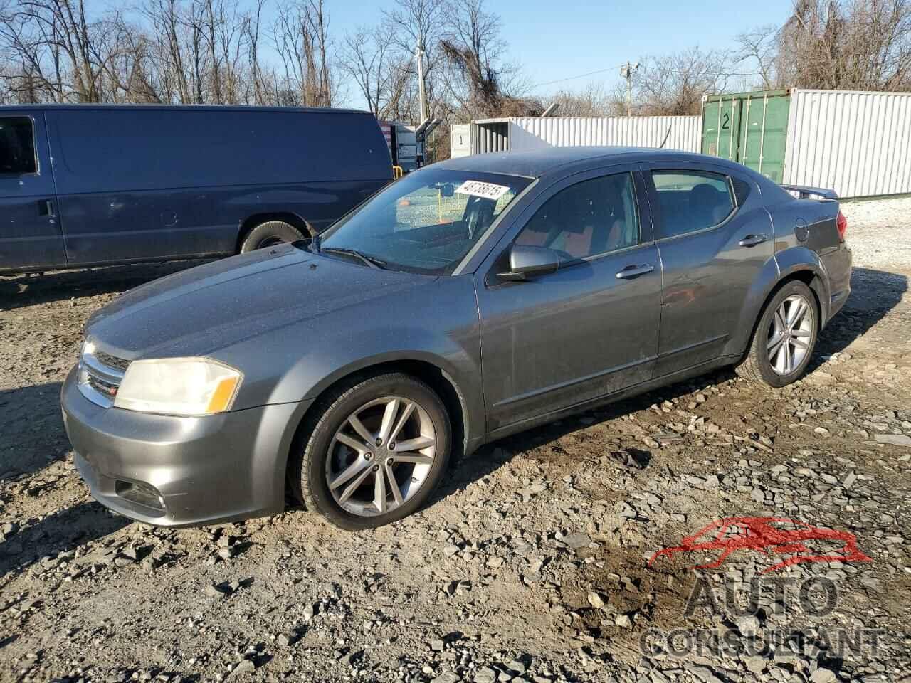 DODGE AVENGER 2012 - 1C3CDZEG1CN264612