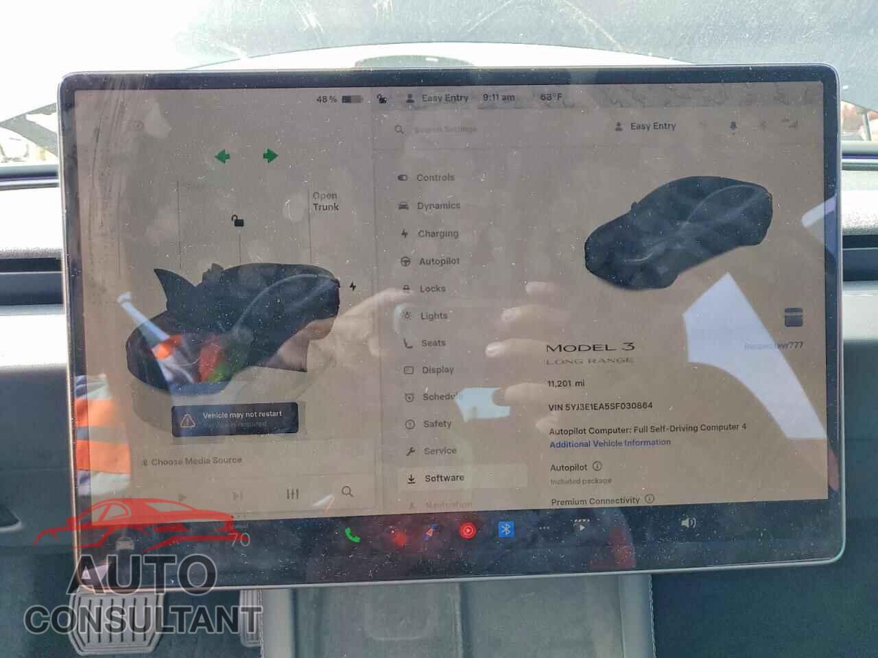 TESLA MODEL 3 2025 - 5YJ3E1EA5SF030864