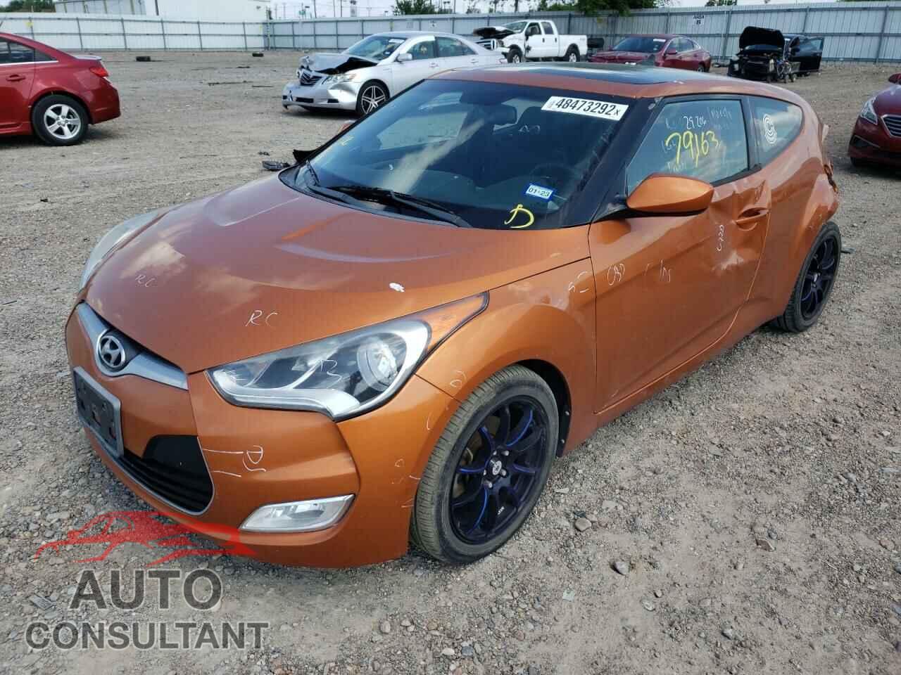 HYUNDAI VELOSTER 2016 - KMHTC6AD7GU248401