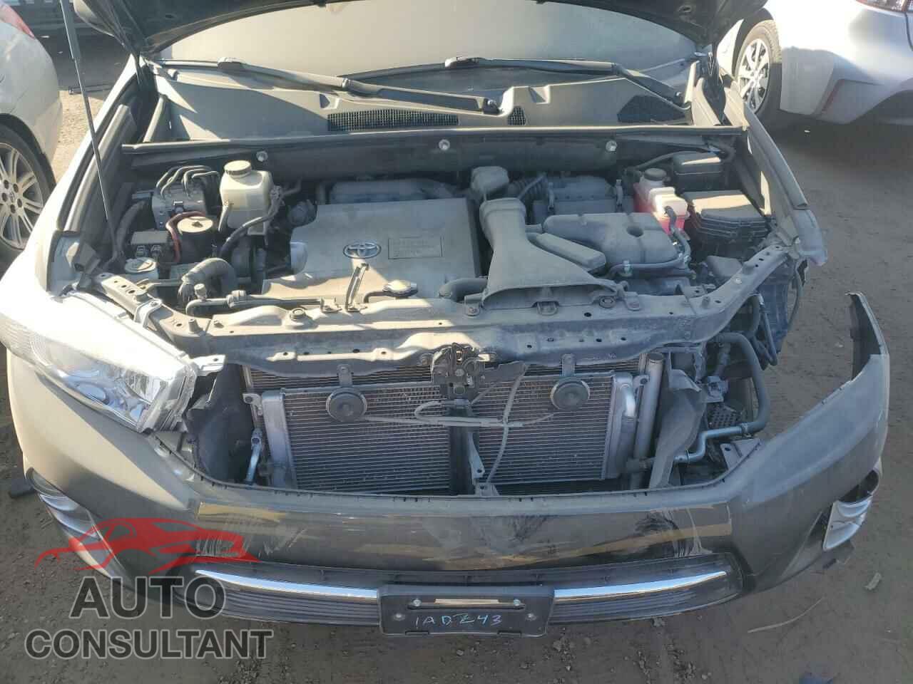 TOYOTA HIGHLANDER 2013 - JTEDC3EH3D2013193