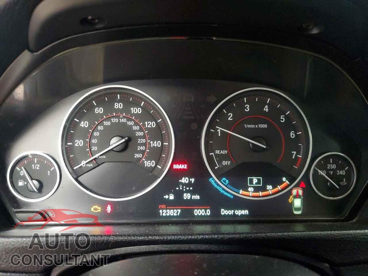 BMW 3 SERIES 2013 - WBA3A9G57DNP37220