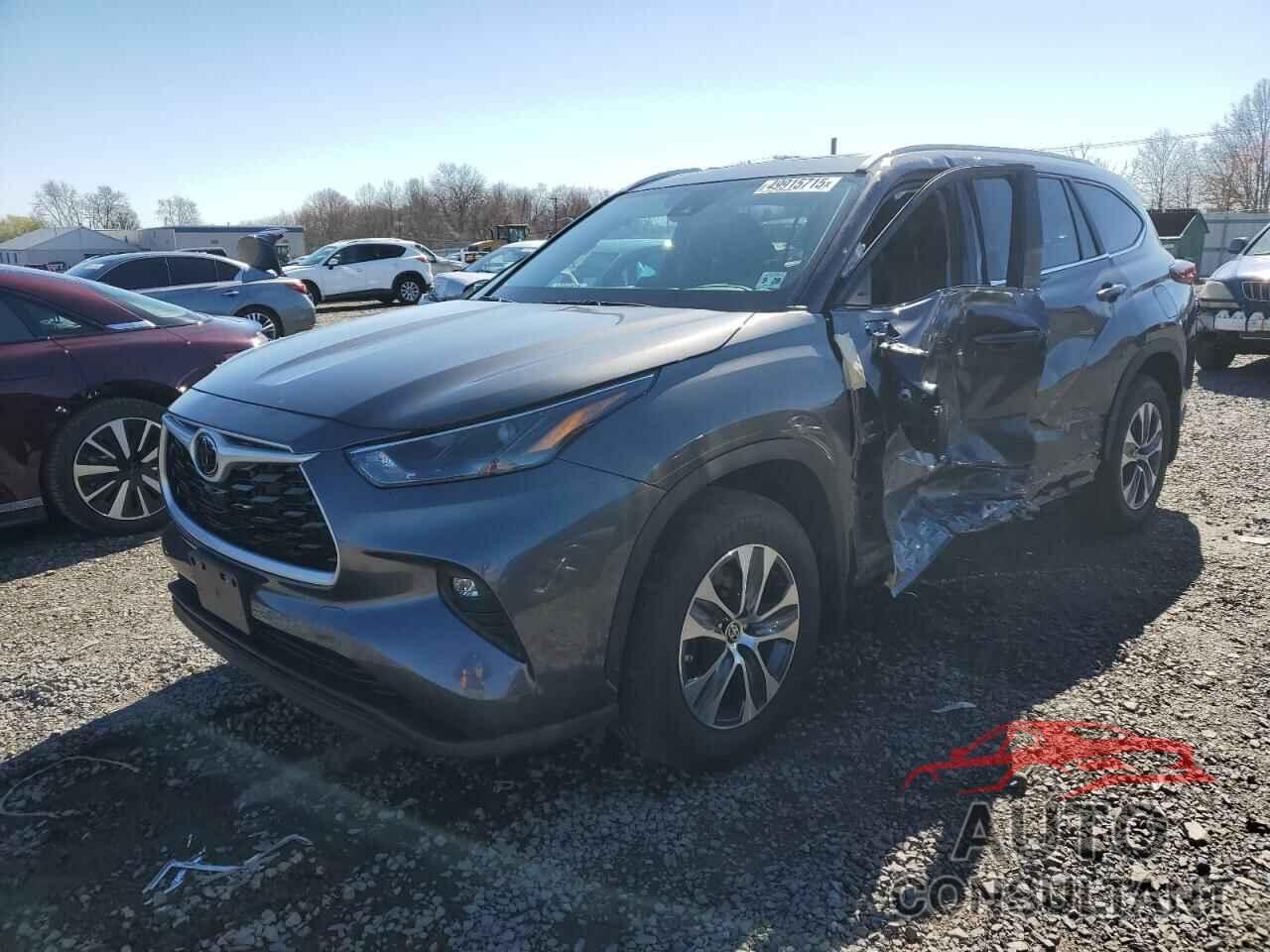 TOYOTA HIGHLANDER 2024 - 5TDKDRBH0RS573074