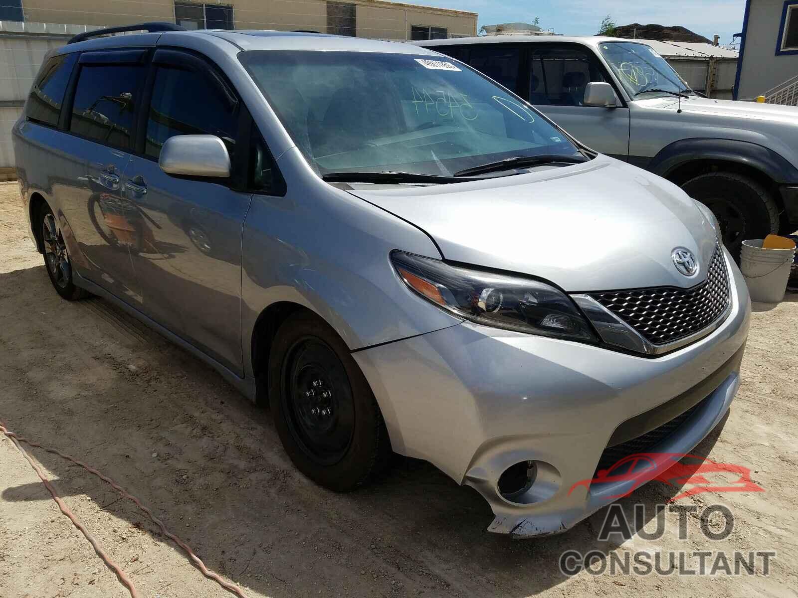 TOYOTA SIENNA 2016 - 5TDXK3DC3GS719930