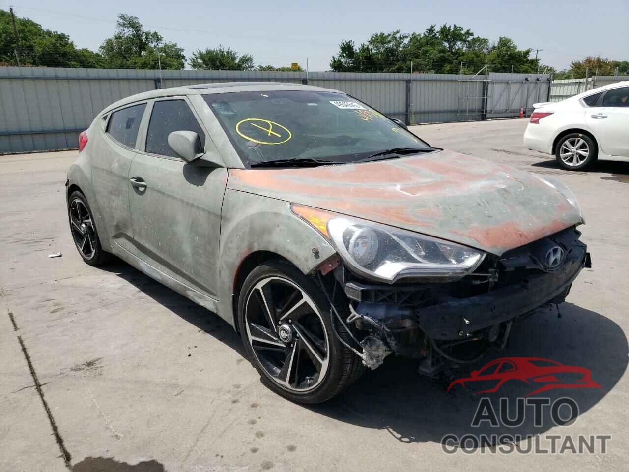 HYUNDAI VELOSTER 2017 - KMHTC6AD5HU312338