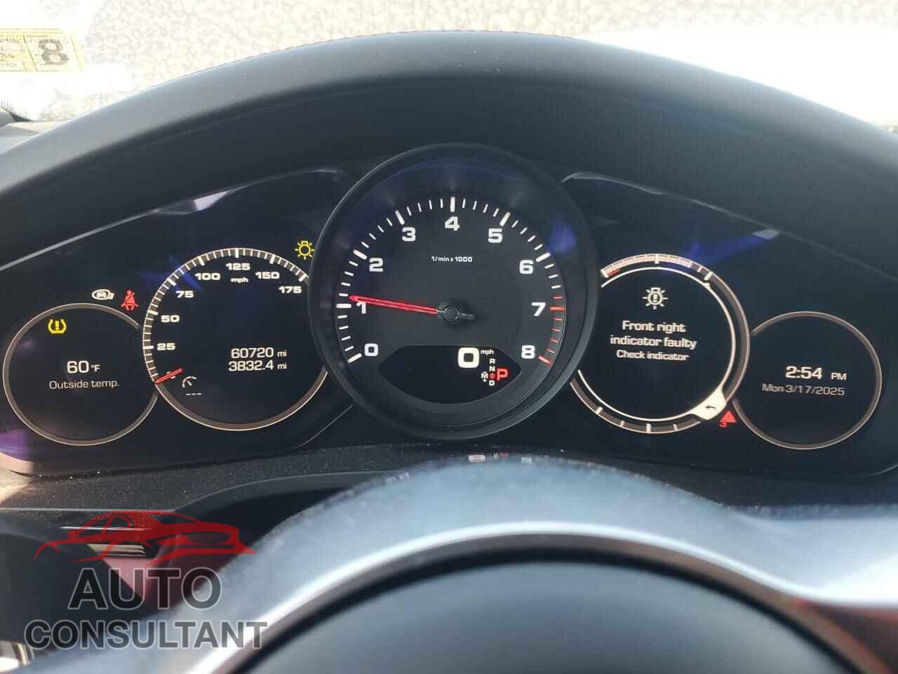 PORSCHE CAYENNE 2019 - WP1AA2AY9KDA04298