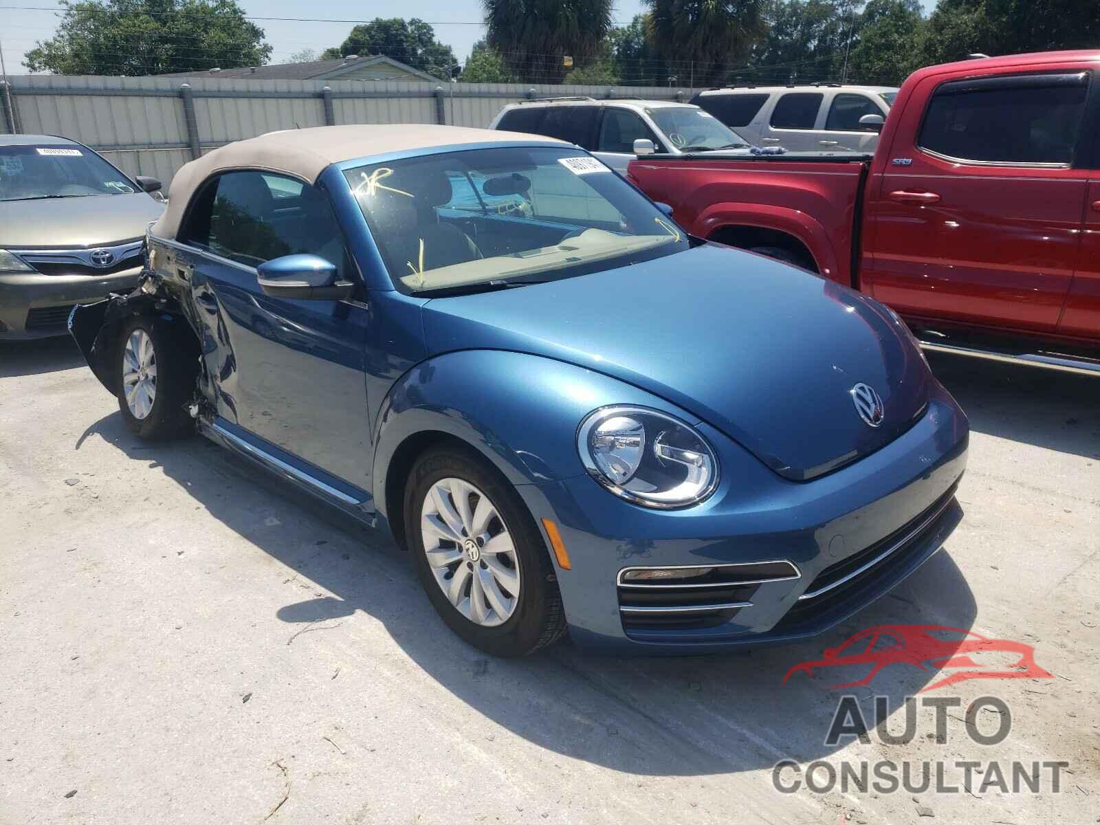 VOLKSWAGEN BEETLE 2019 - 3VW5DAAT3KM504516