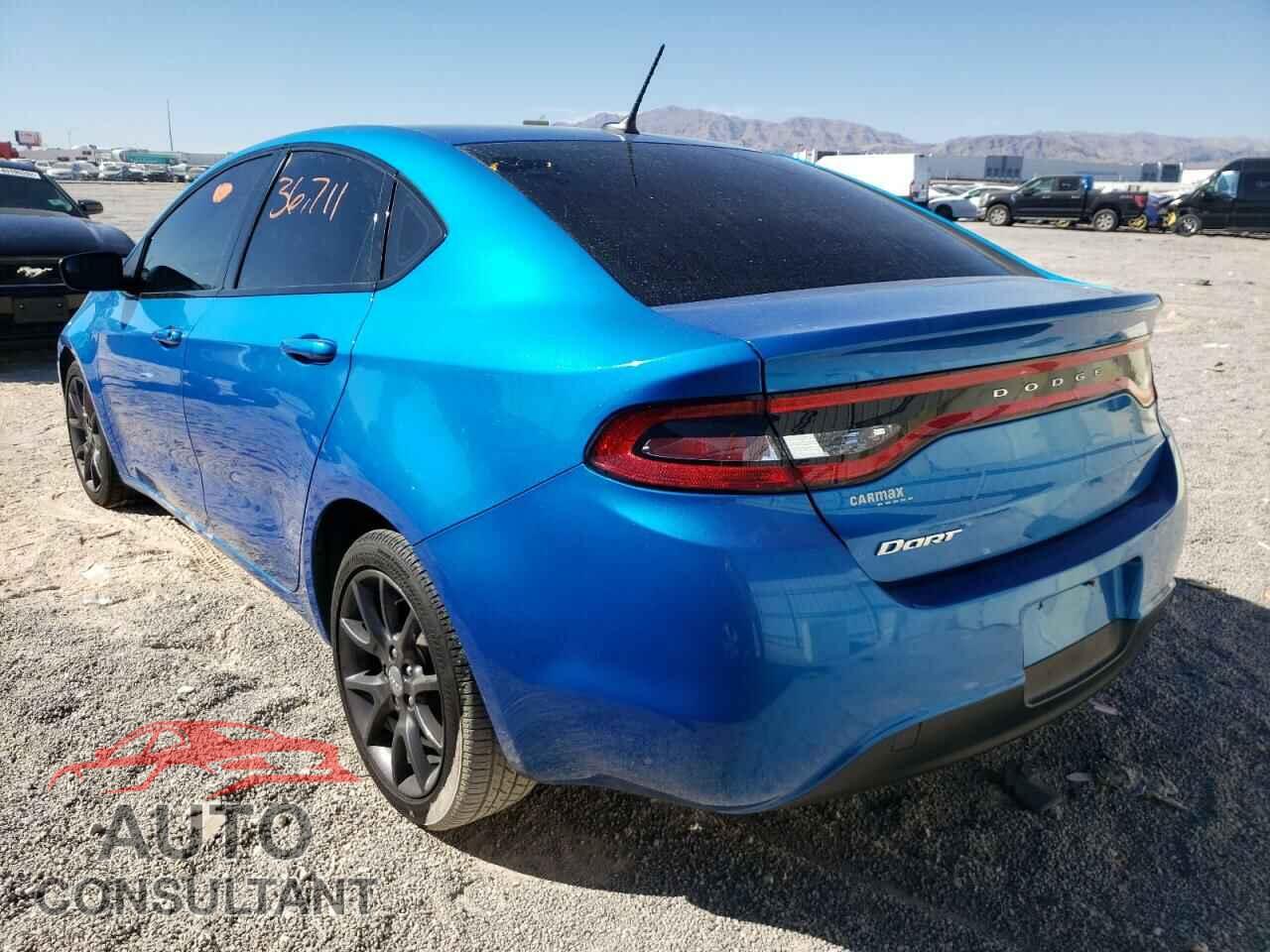 DODGE DART 2016 - 1C3CDFAA4GD736720
