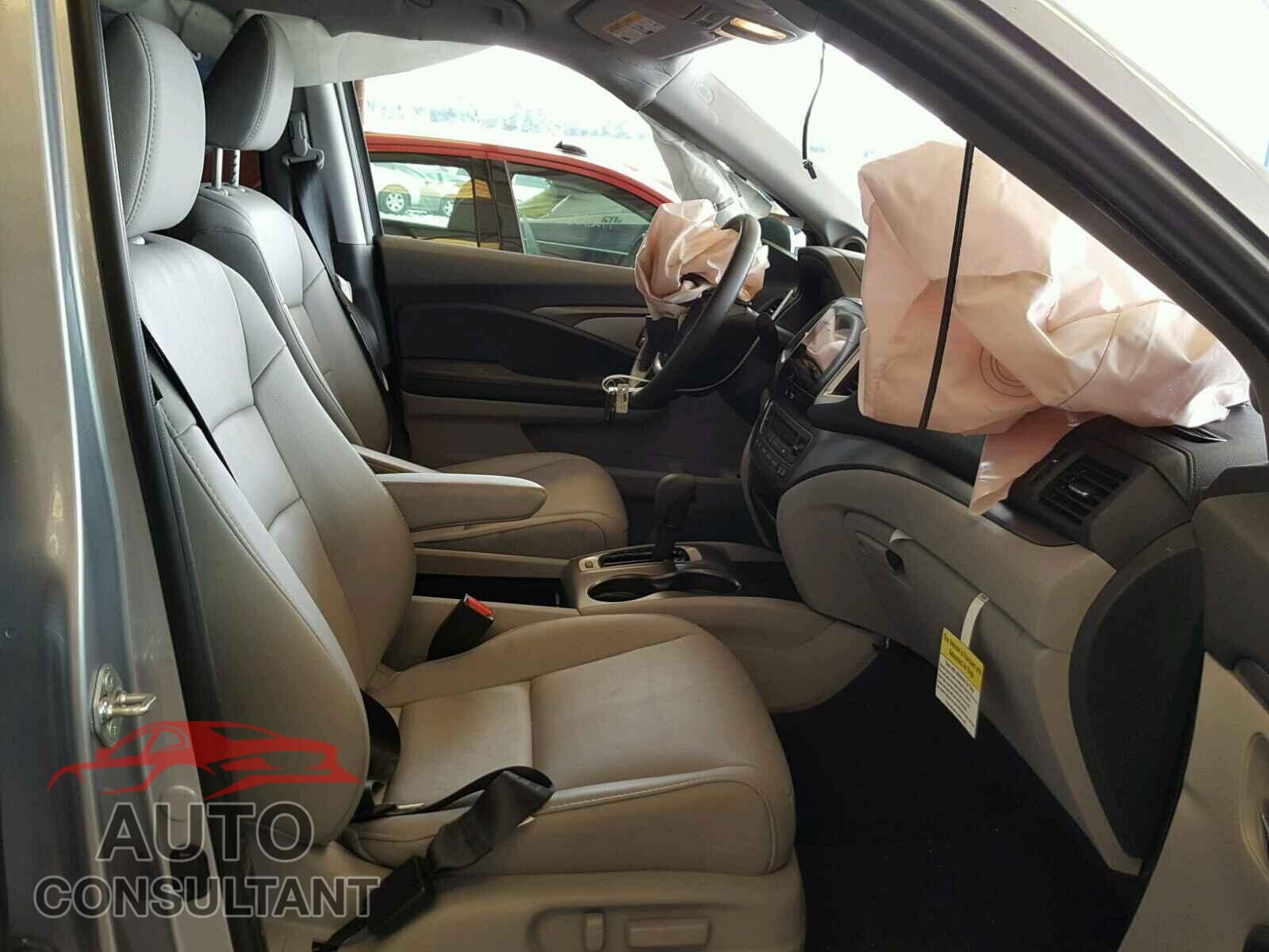 HONDA PILOT EXL 2017 - 5FNYF5H52HB045002