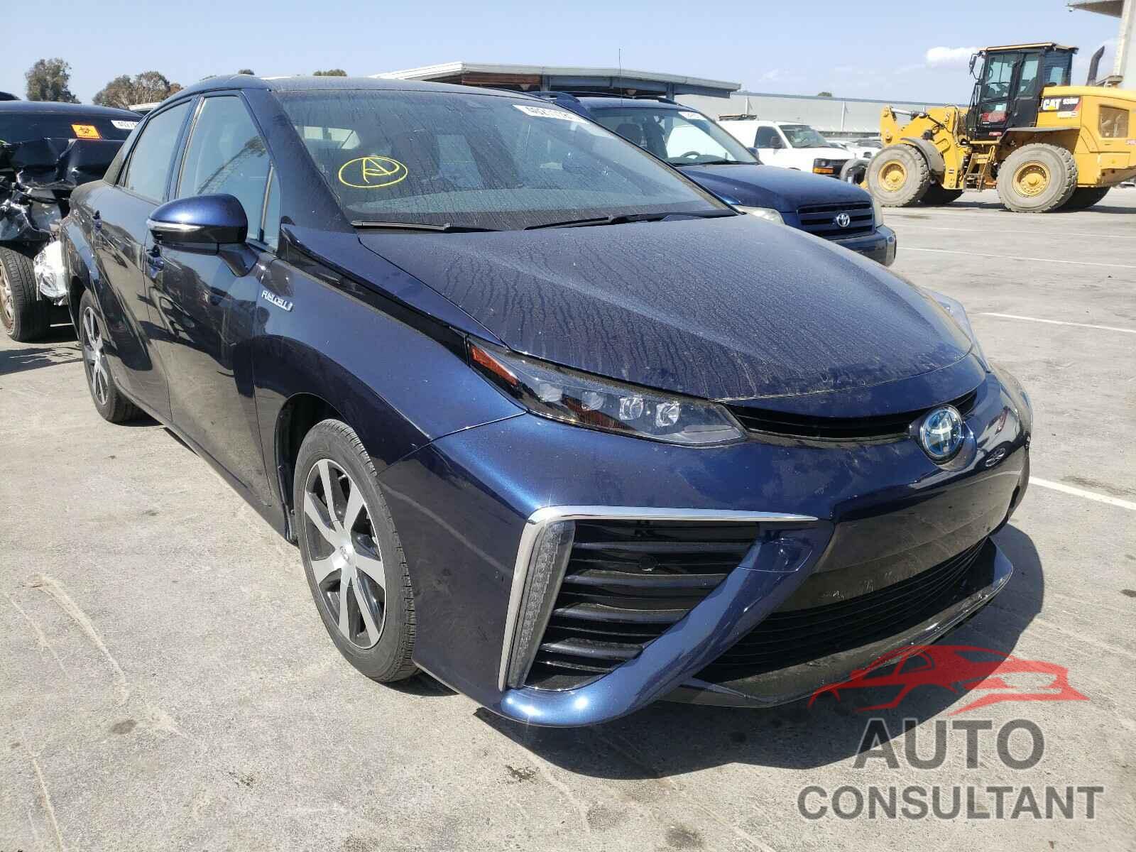 TOYOTA MIRAI 2016 - JTDBVRBD6GA000216