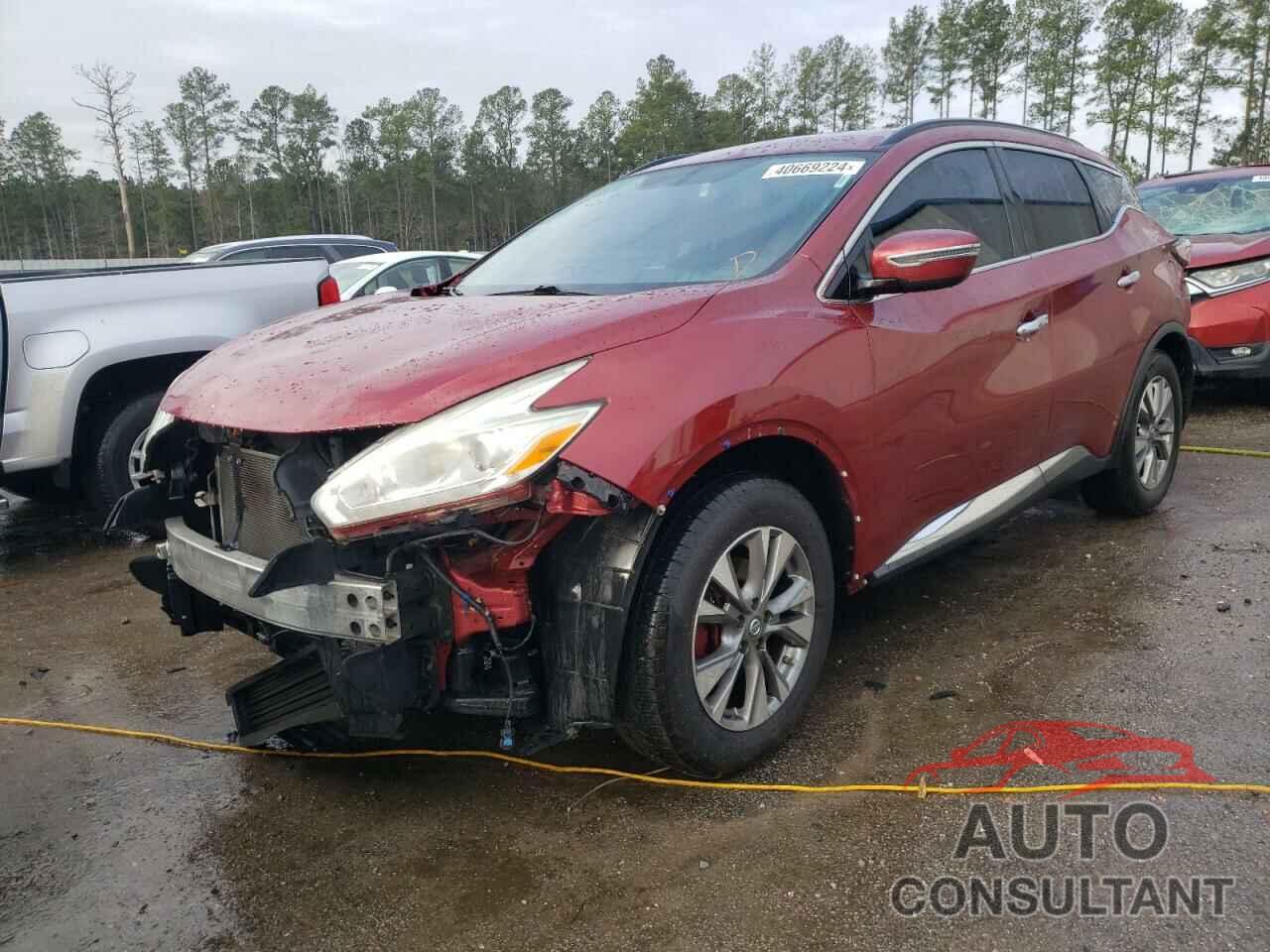 NISSAN MURANO 2017 - 5N1AZ2MG9HN101609