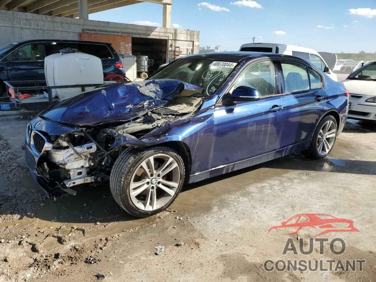 BMW 3 SERIES 2016 - WBA8E9G53GNT83372