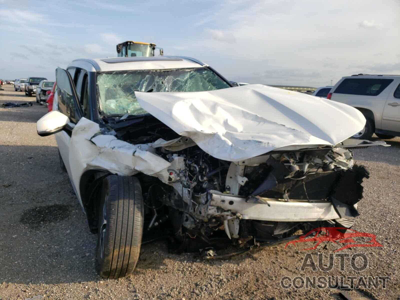TOYOTA HIGHLANDER 2020 - 5TDGZRAH6LS502252