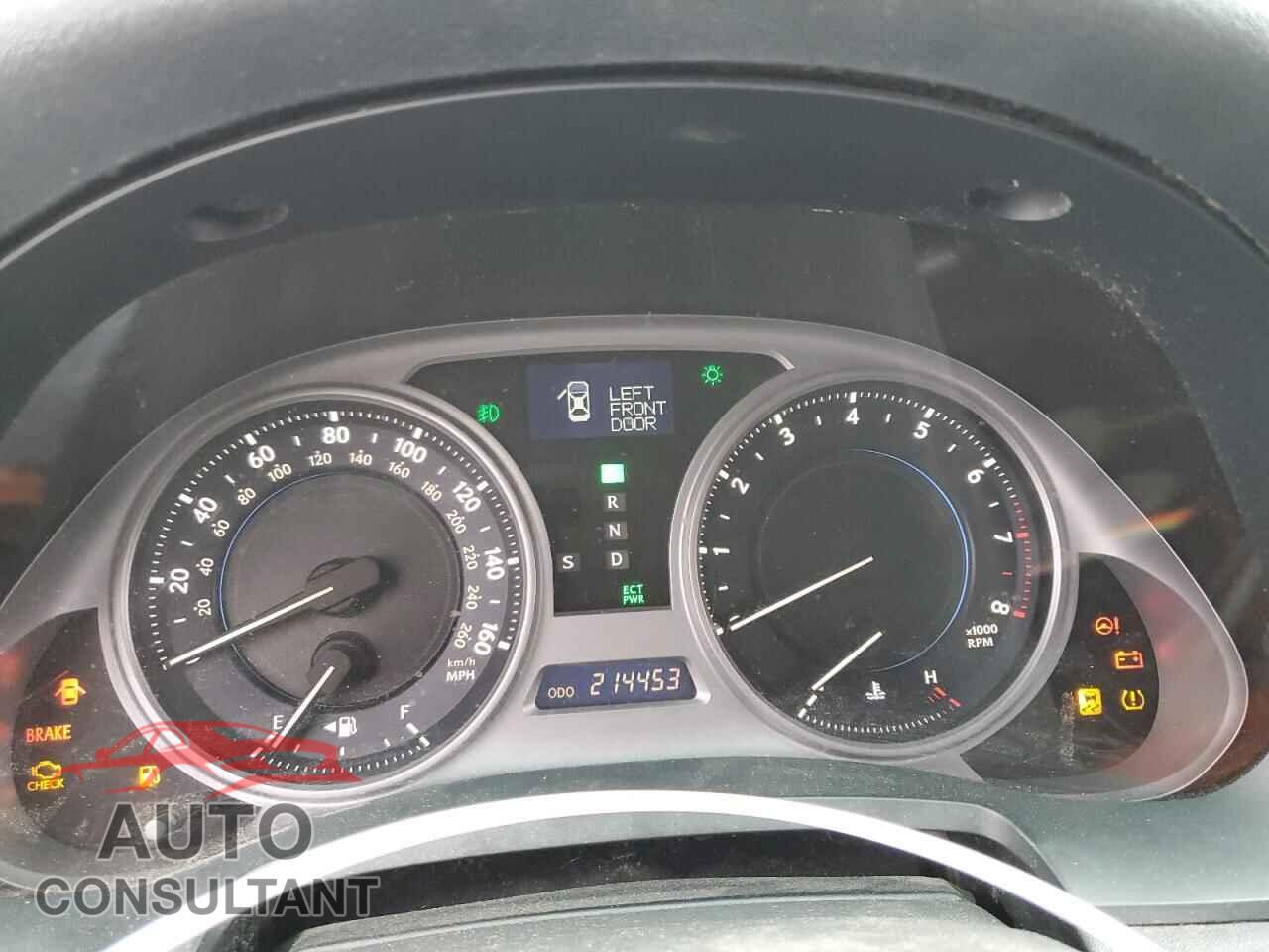 LEXUS IS 2010 - JTHBF5C2XA5110123