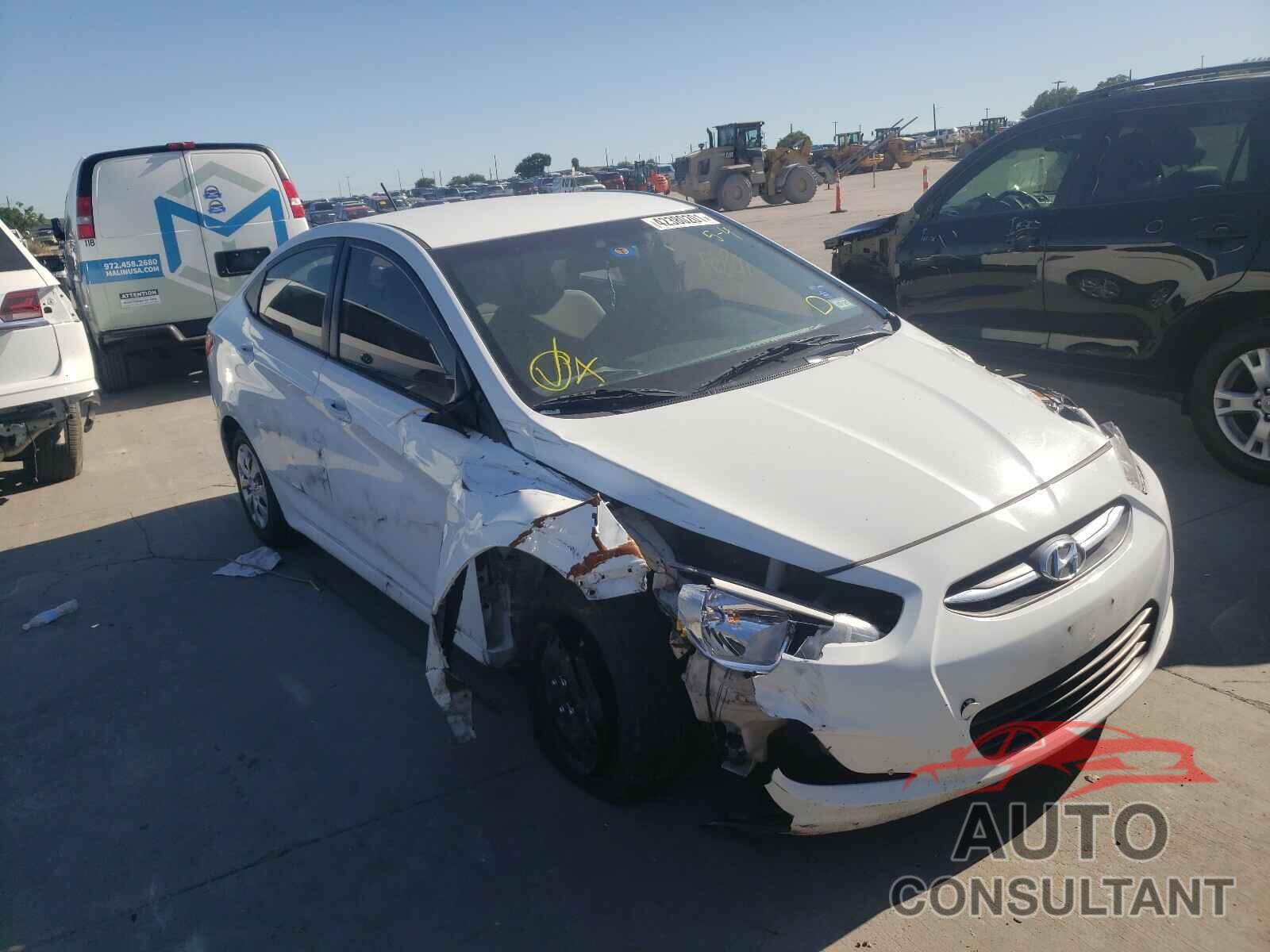 HYUNDAI ACCENT 2016 - KMHCT4AE3GU039248