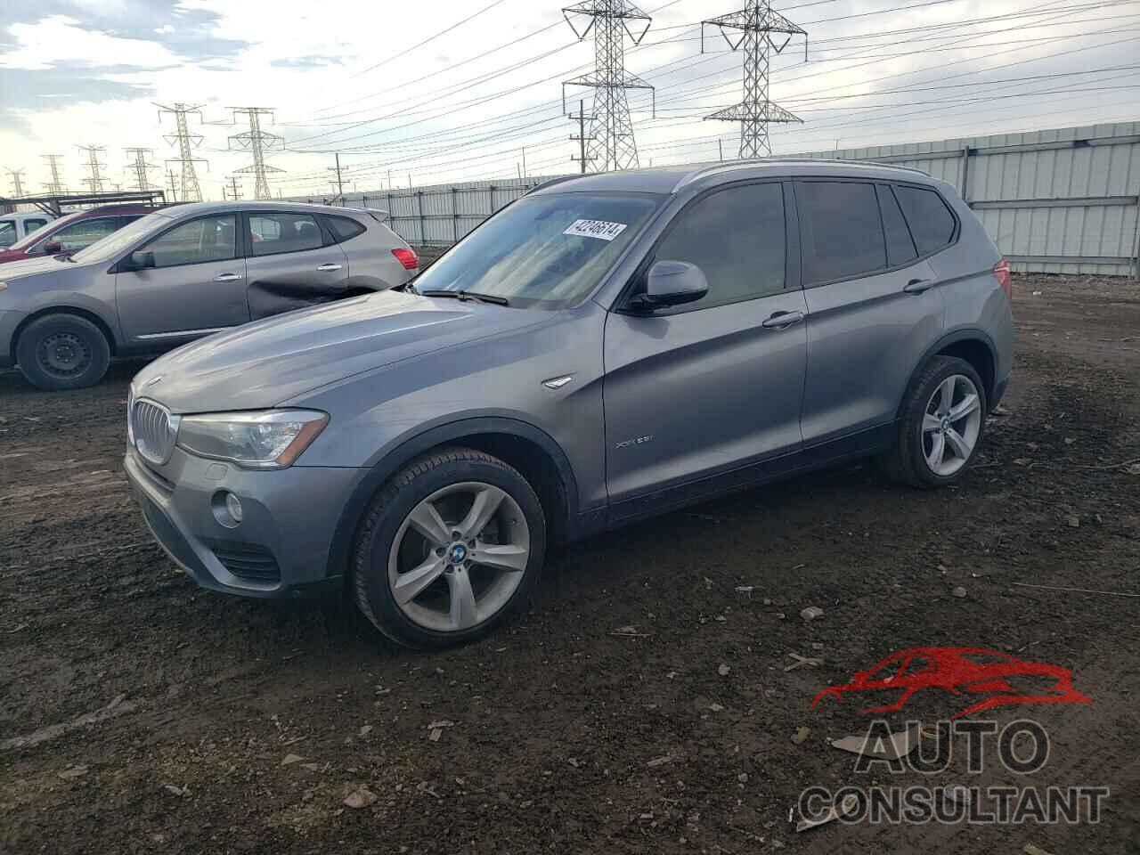 BMW X3 2017 - 5UXWX9C59H0D95925