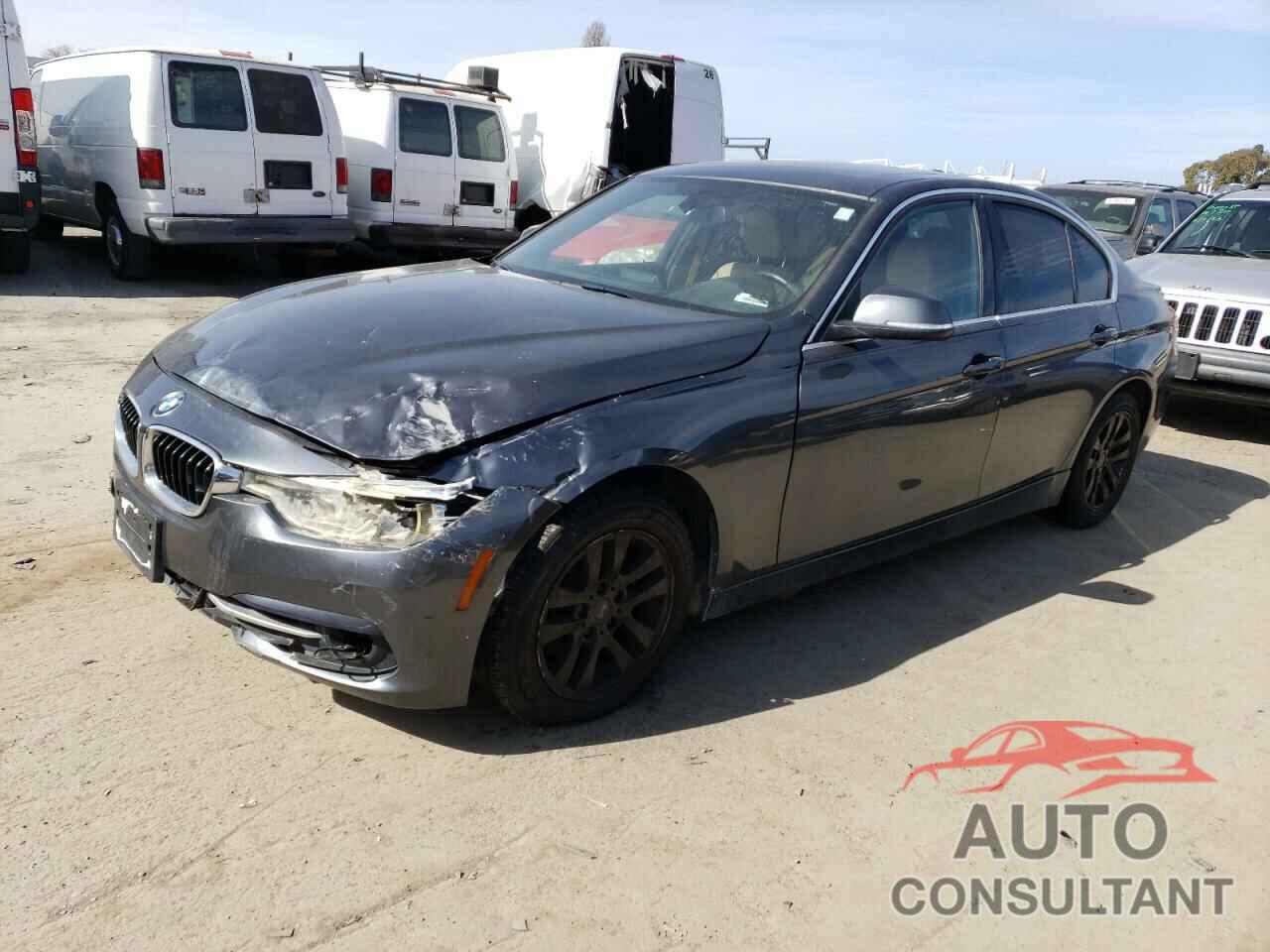 BMW 3 SERIES 2017 - WBA8B9G50HNU48821