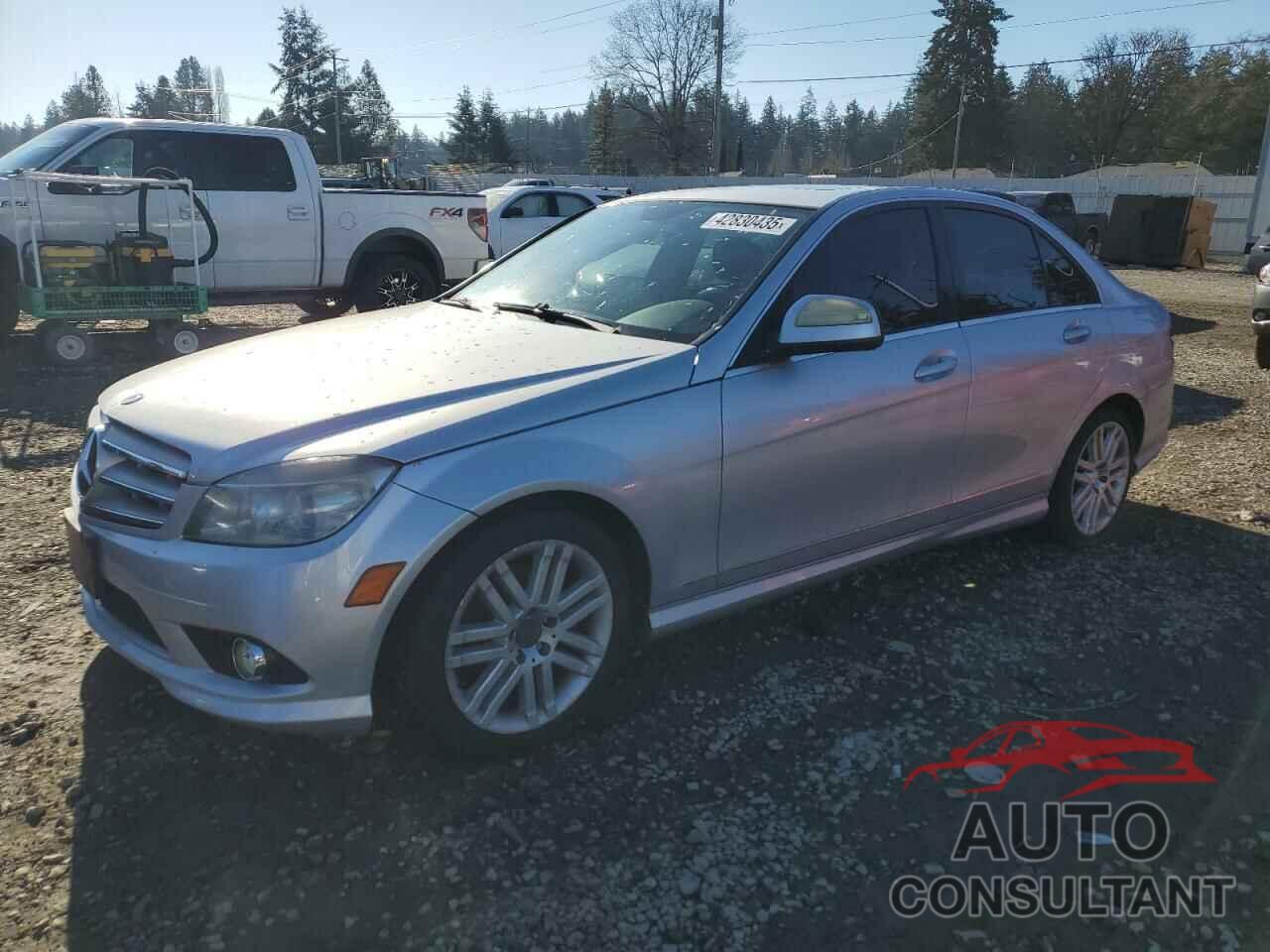 MERCEDES-BENZ C-CLASS 2009 - WDDGF54X29F198596
