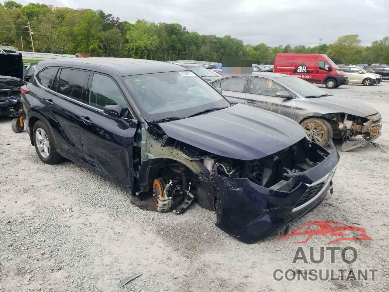 TOYOTA HIGHLANDER 2020 - 5TDCZRAH9LS004545