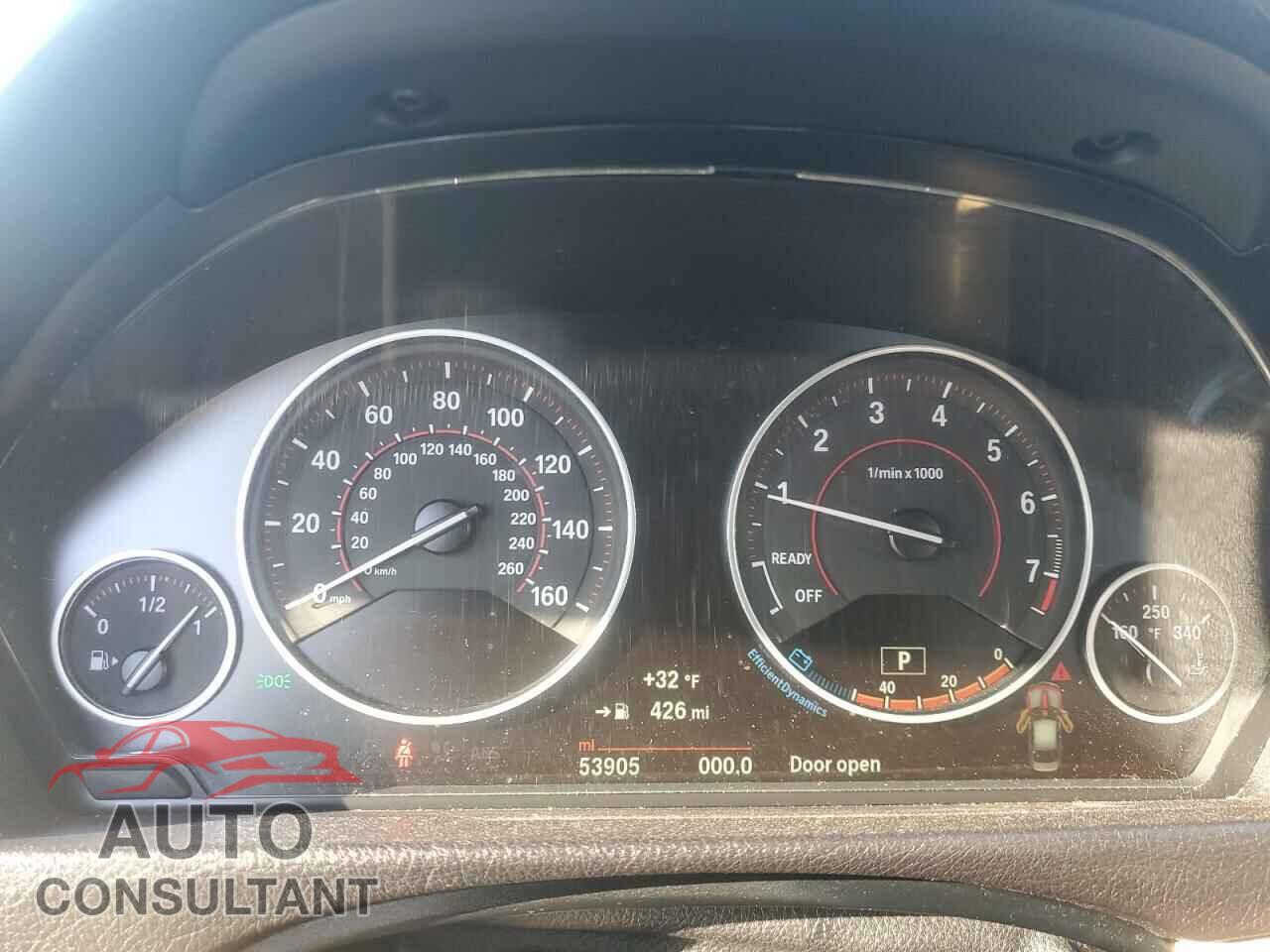 BMW 3 SERIES 2016 - WBA8E3G53GNU04184