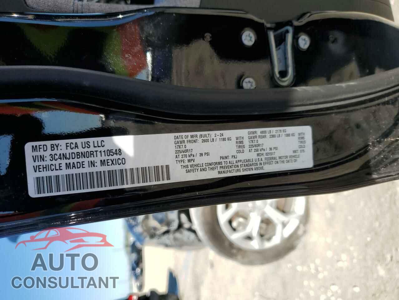 JEEP COMPASS 2024 - 3C4NJDBN0RT110548