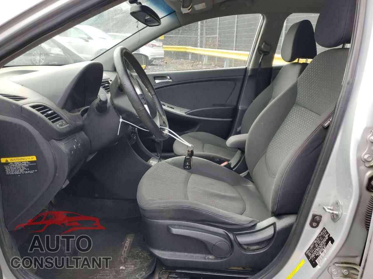 HYUNDAI ACCENT 2012 - KMHCU5AE8CU041123