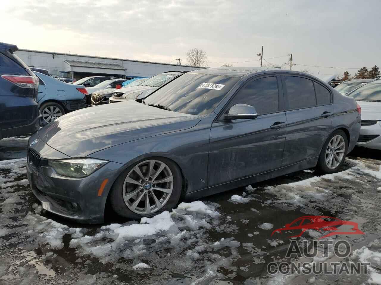BMW 3 SERIES 2017 - WBA8A3C53HK691918