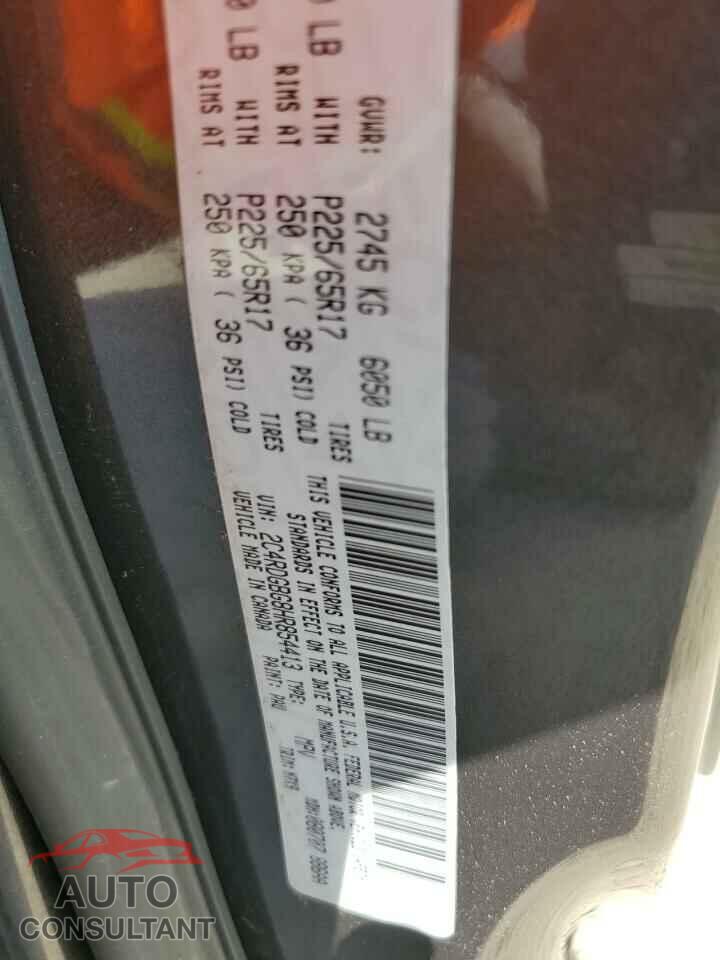 DODGE CARAVAN 2017 - 2C4RDGBG8HR854413