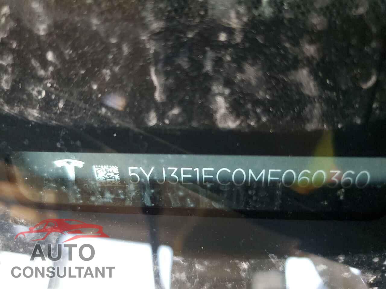 TESLA MODEL 3 2021 - 5YJ3E1EC0MF060360
