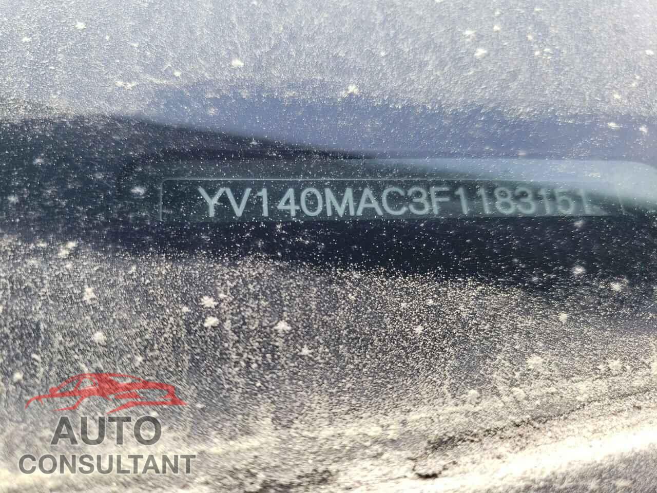 VOLVO S80 2015 - YV140MAC3F1183151