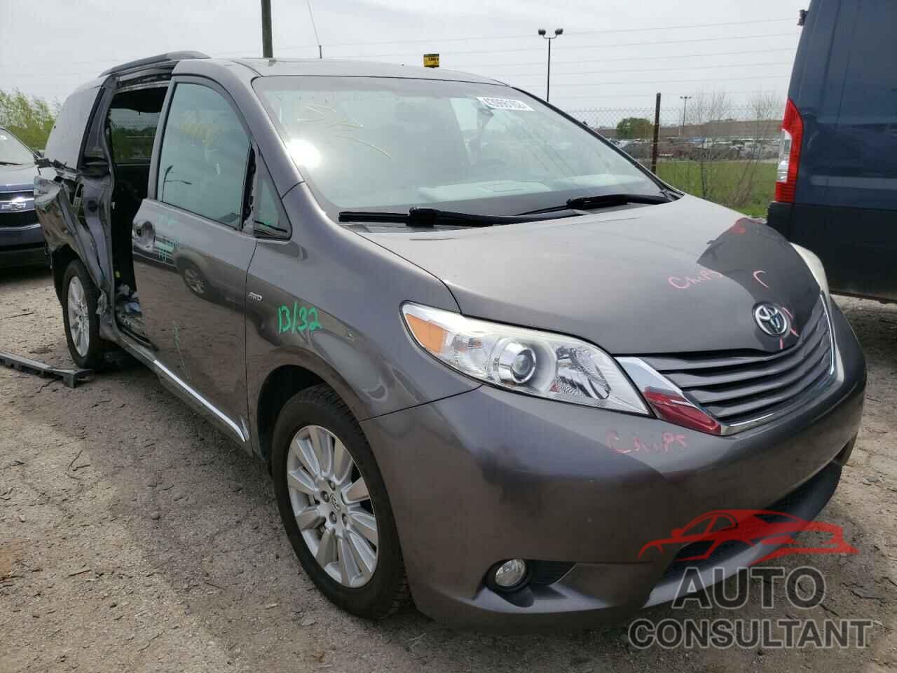 TOYOTA SIENNA 2017 - 5TDDZ3DC8HS154252