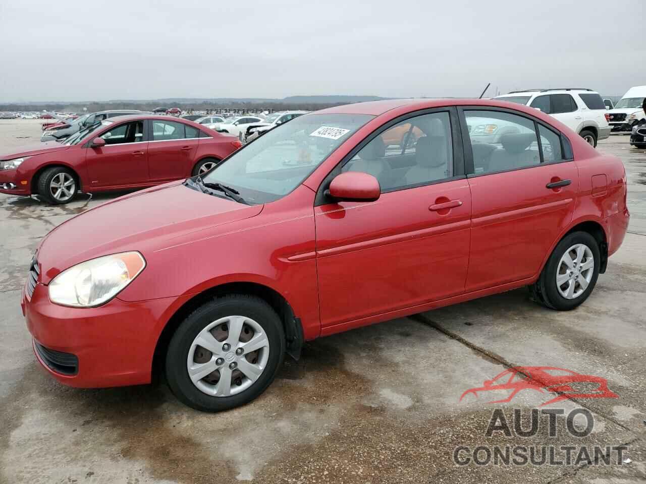 HYUNDAI ACCENT 2011 - KMHCN4ACXBU618190