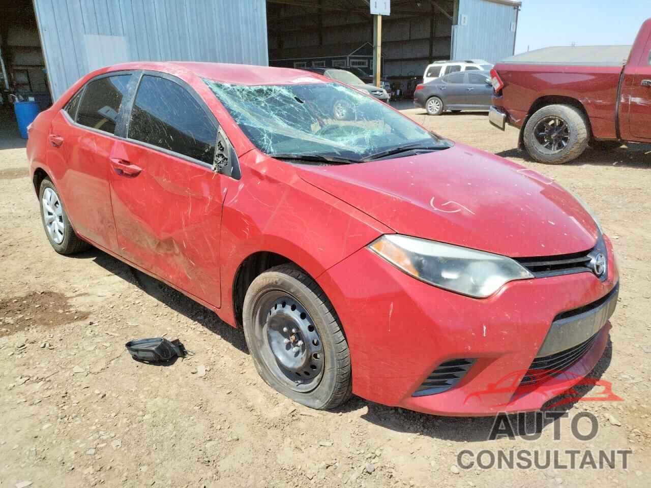 TOYOTA COROLLA 2016 - 5YFBURHE3GP372689