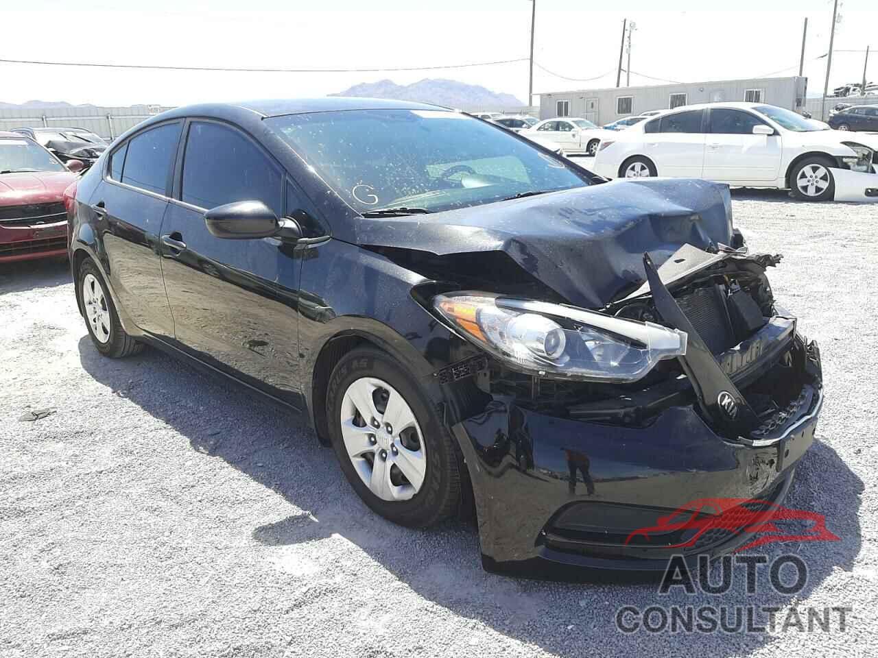 KIA FORTE 2016 - KNAFK4A63G5619250