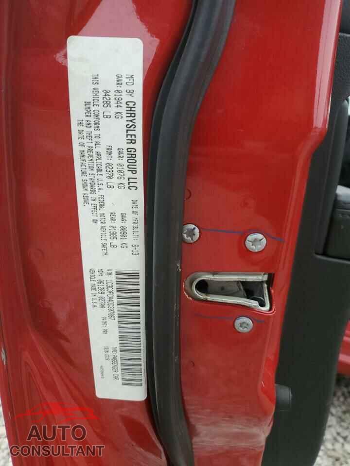 DODGE DART 2013 - 1C3CDFCA4DD307067