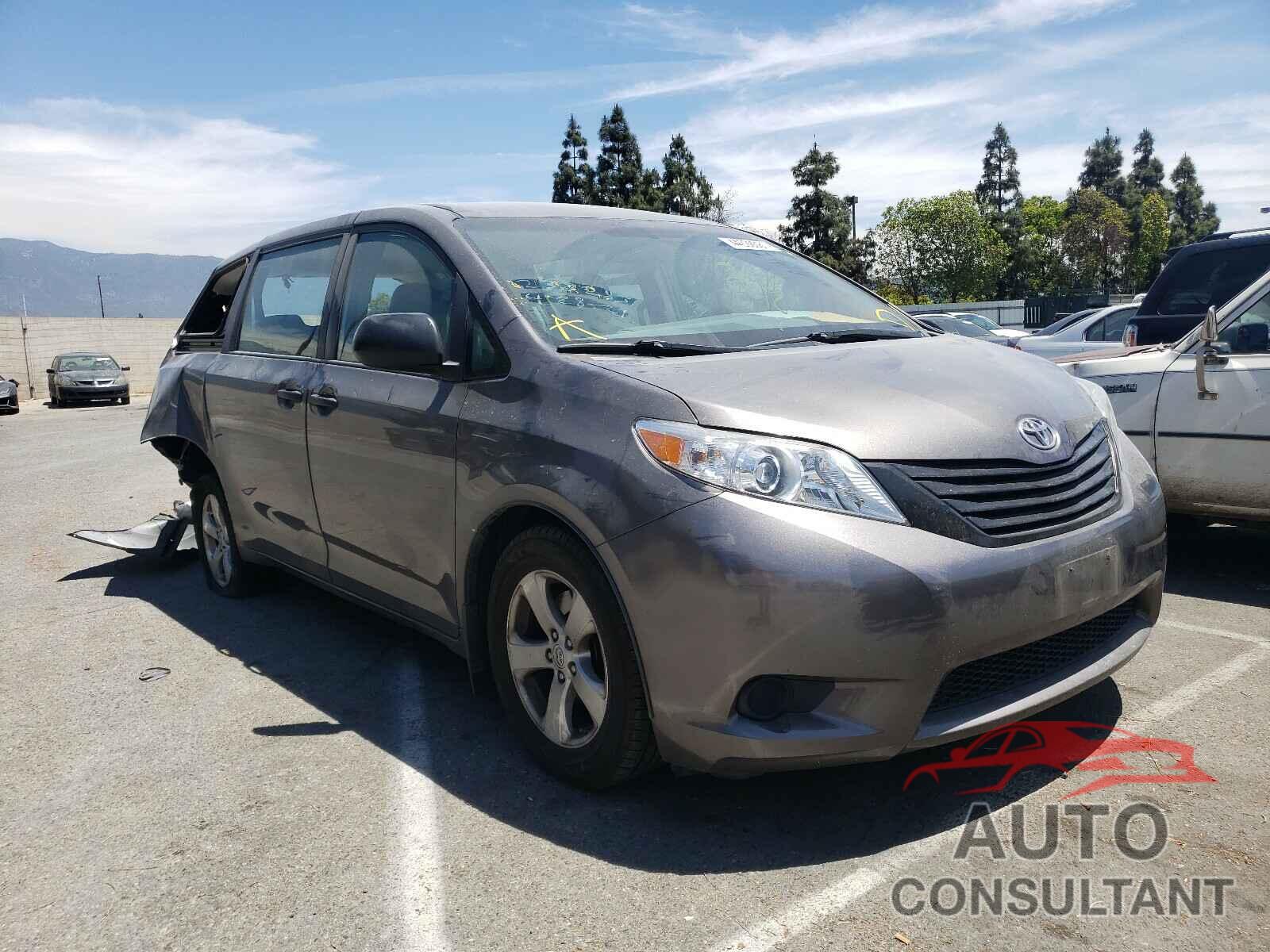 TOYOTA SIENNA 2017 - 5TDZZ3DC2HS805641