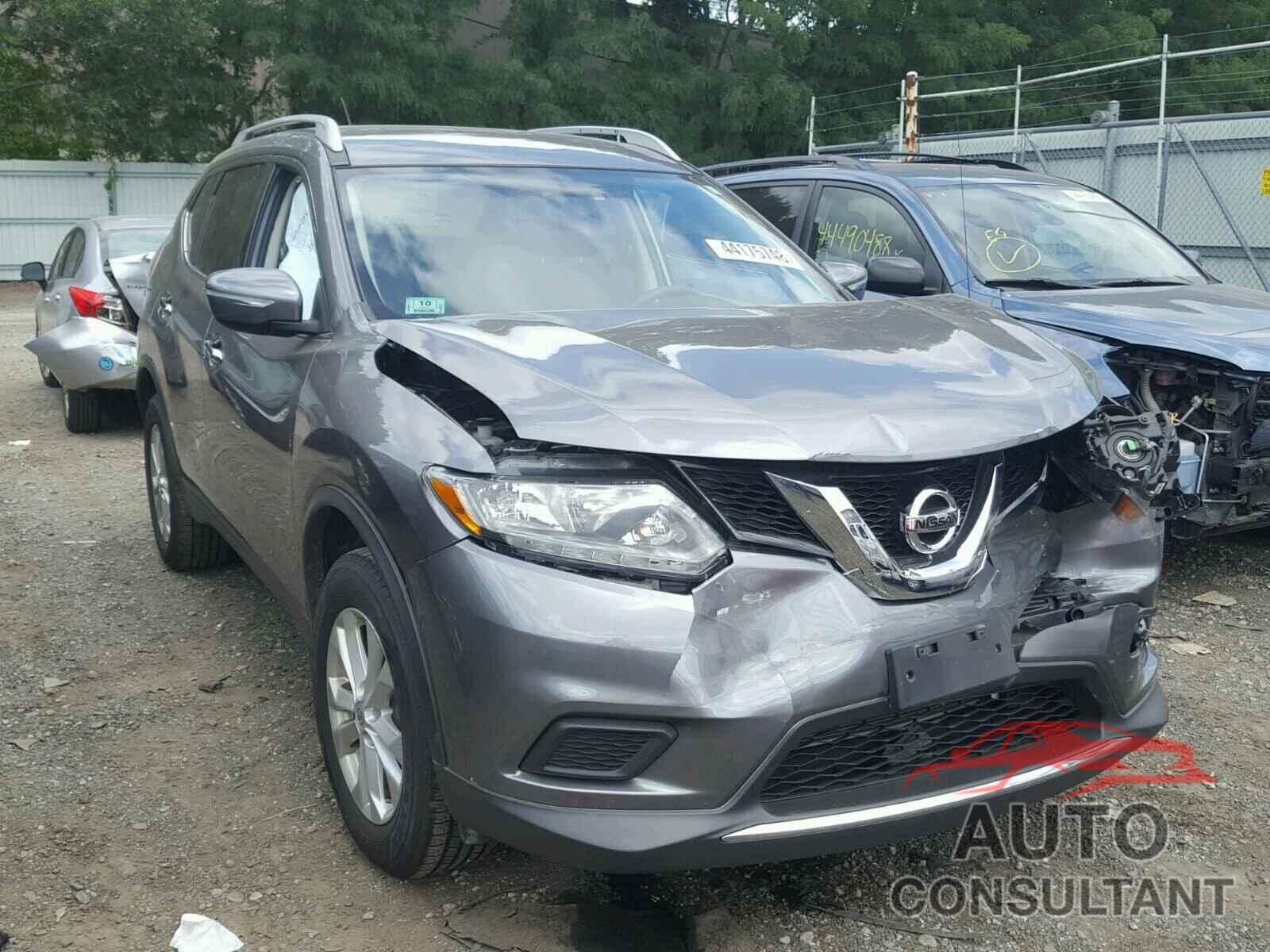 NISSAN ROGUE S 2015 - KNMAT2MV4FP587588