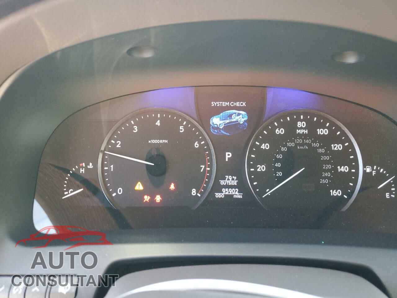 LEXUS LS460 2013 - JTHBL5EF5D5119387
