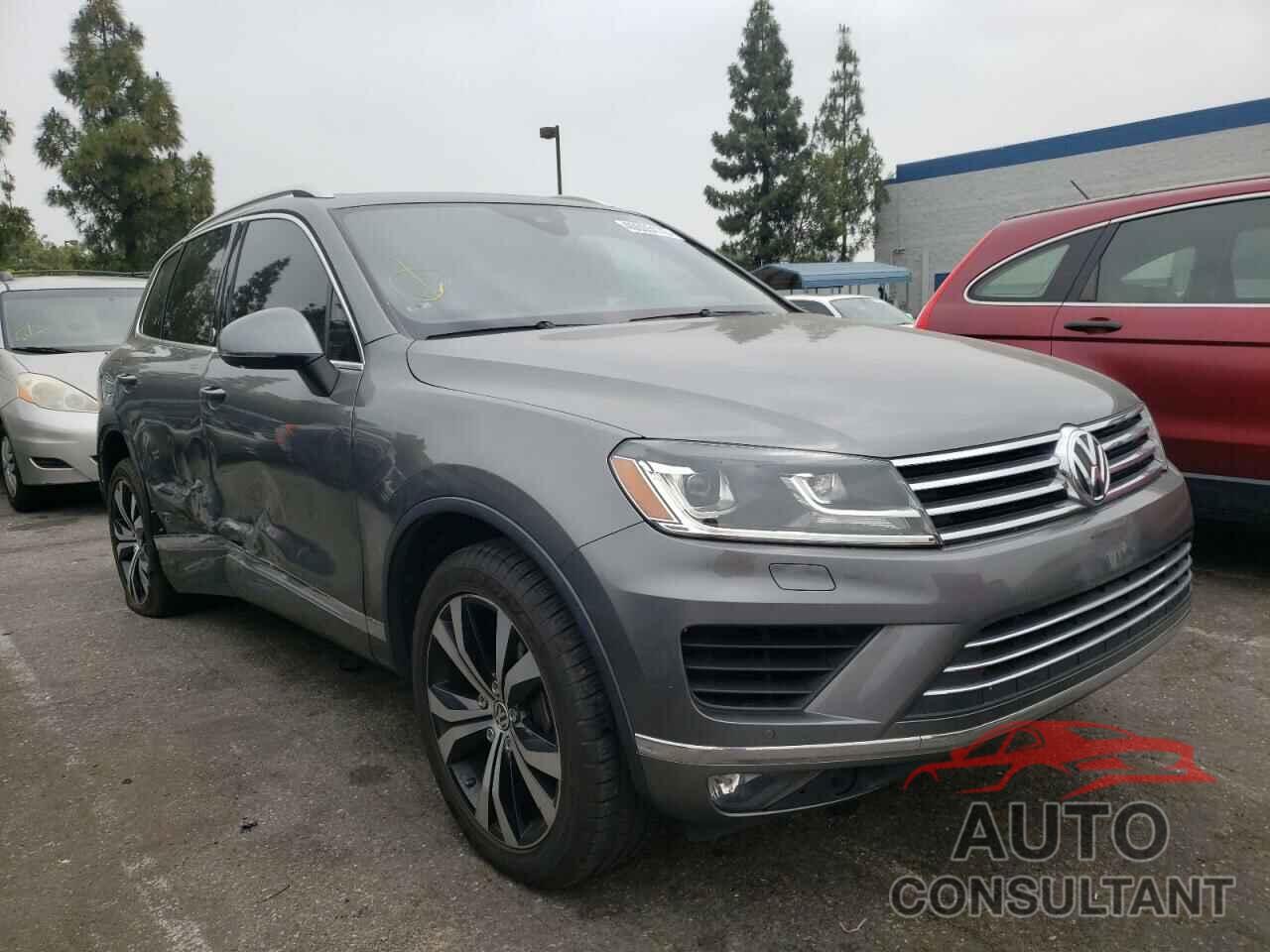 VOLKSWAGEN TOUAREG 2017 - WVGRF7BP1HD002722